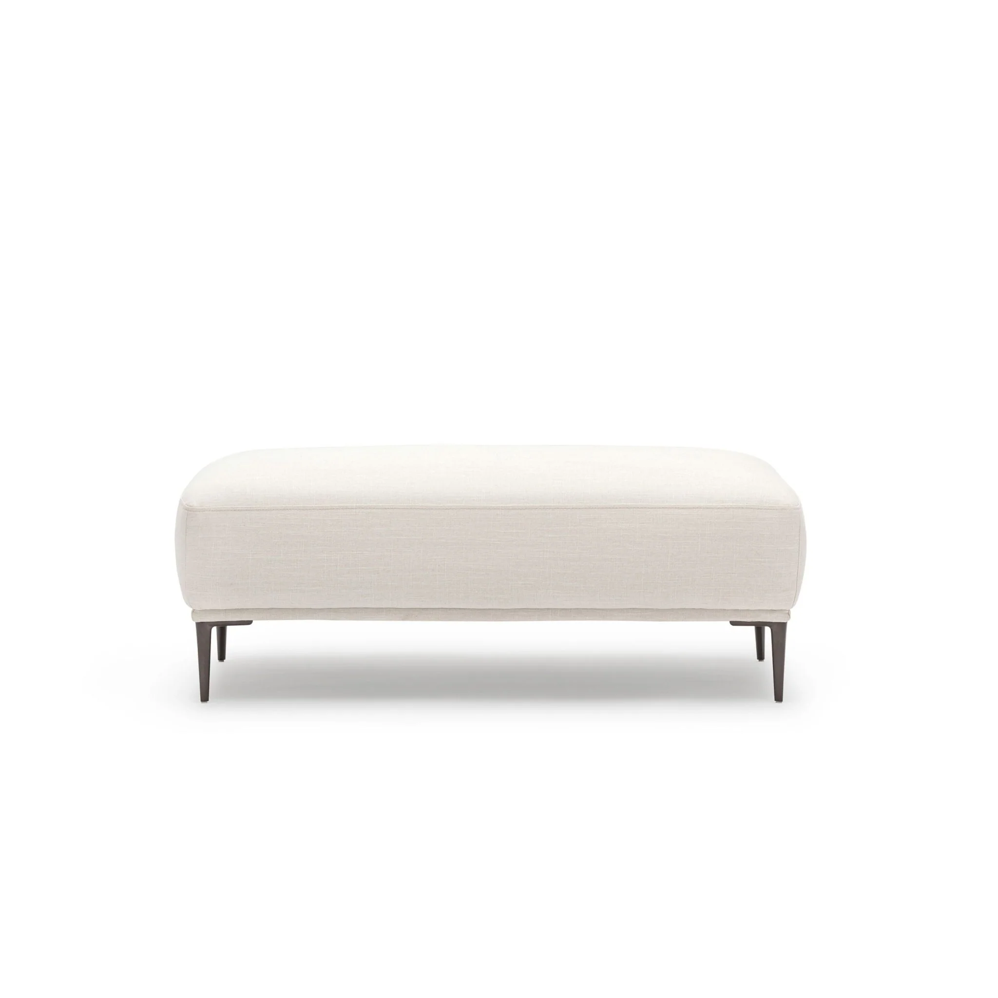 Amelia Ottoman - Canvas White