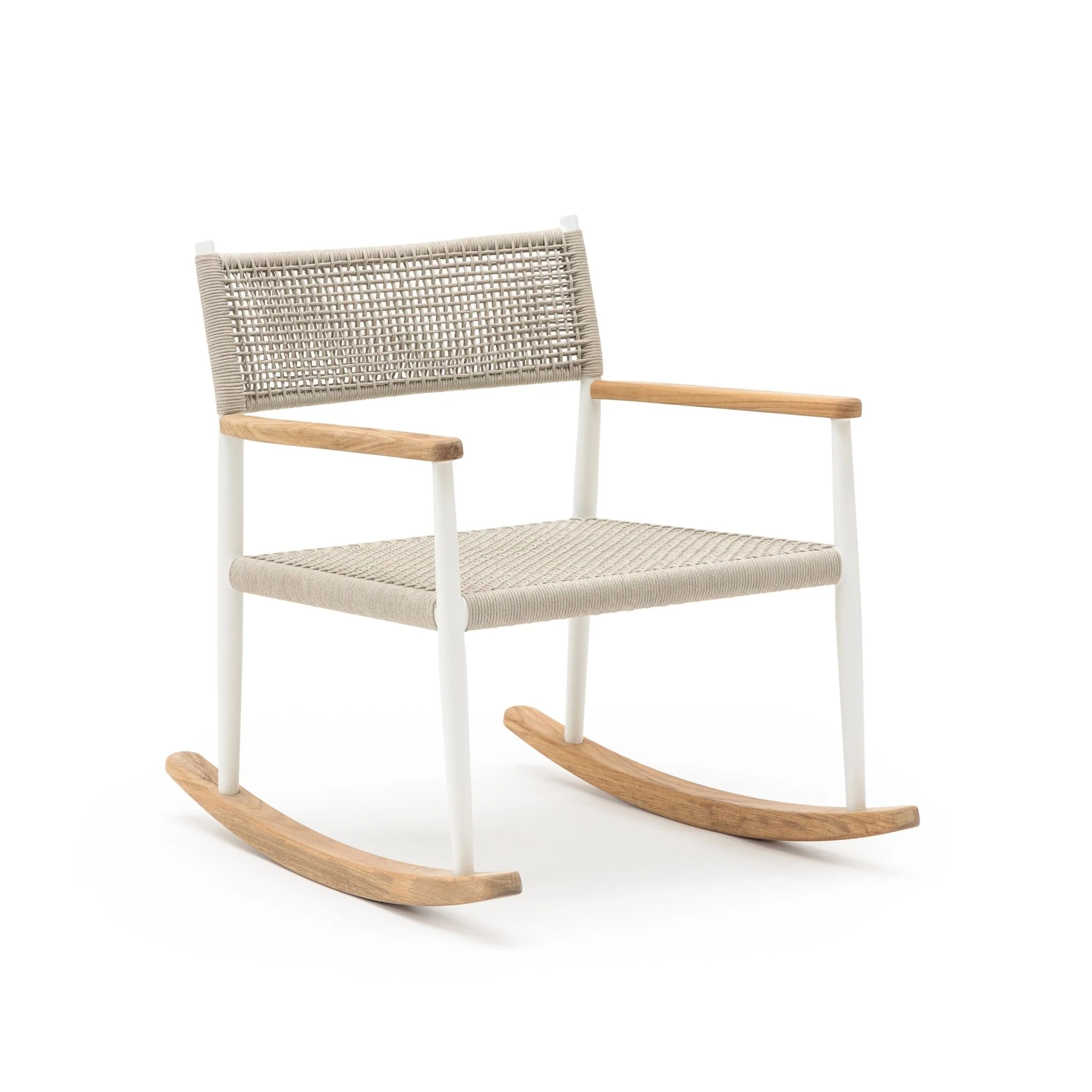 Calypso Rocking Lounge Chair - Alabaster