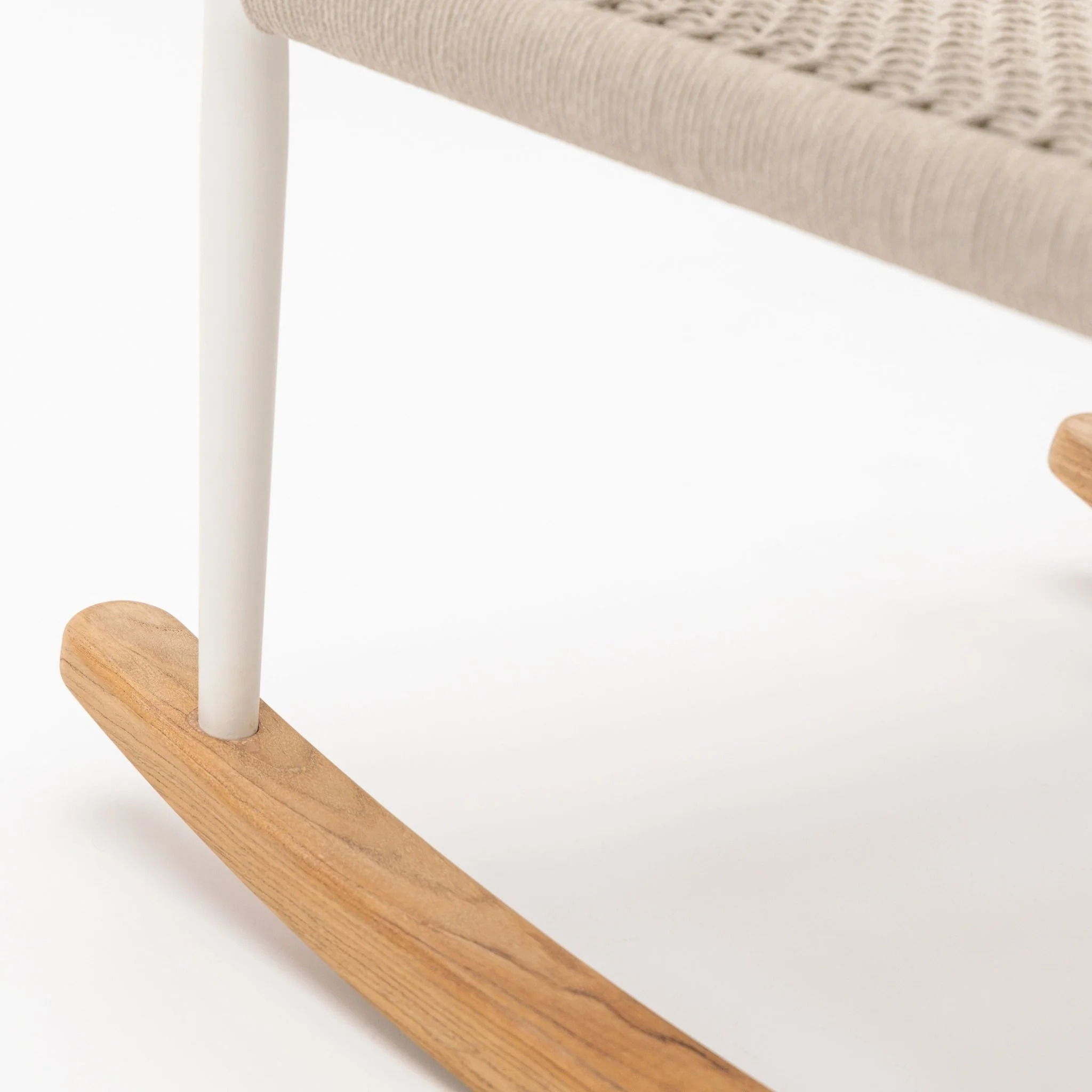 Calypso Rocking Lounge Chair - Alabaster - Image 8