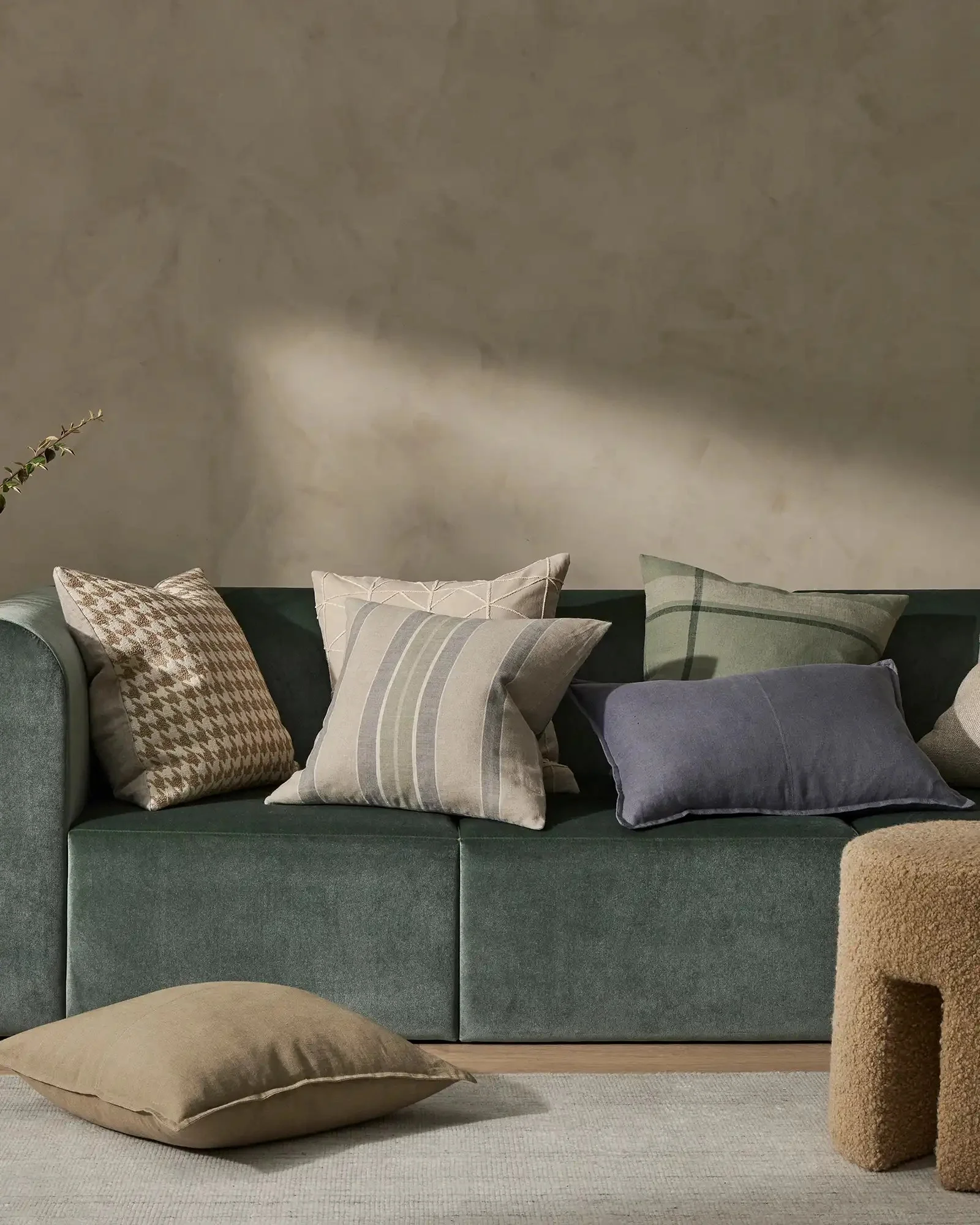 Como Lumbar Cushion - Smoke - Image 2