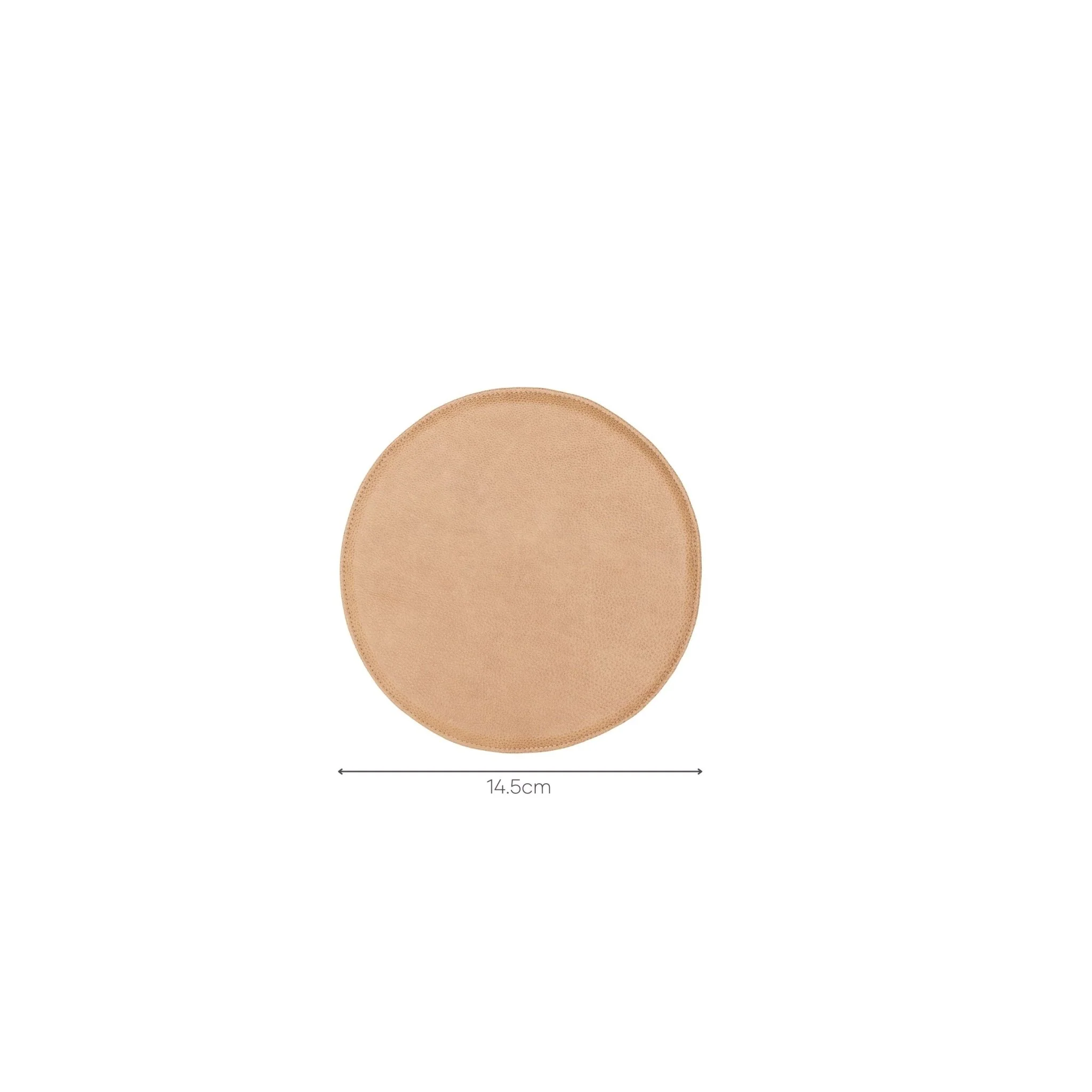 Crepe Round Seat - Pecan Leather - Image 12