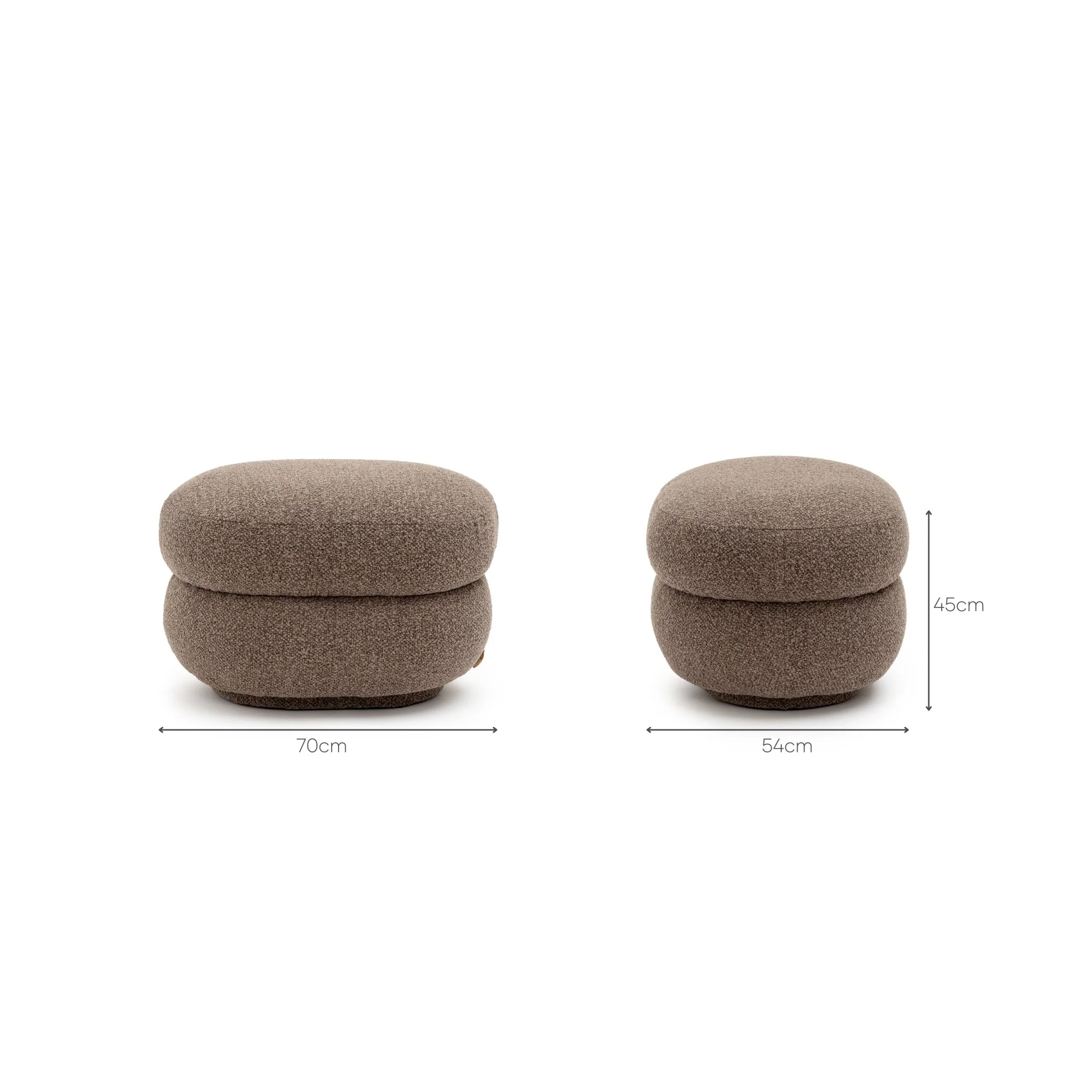 Cruze Ottoman - Pecan - Image 11