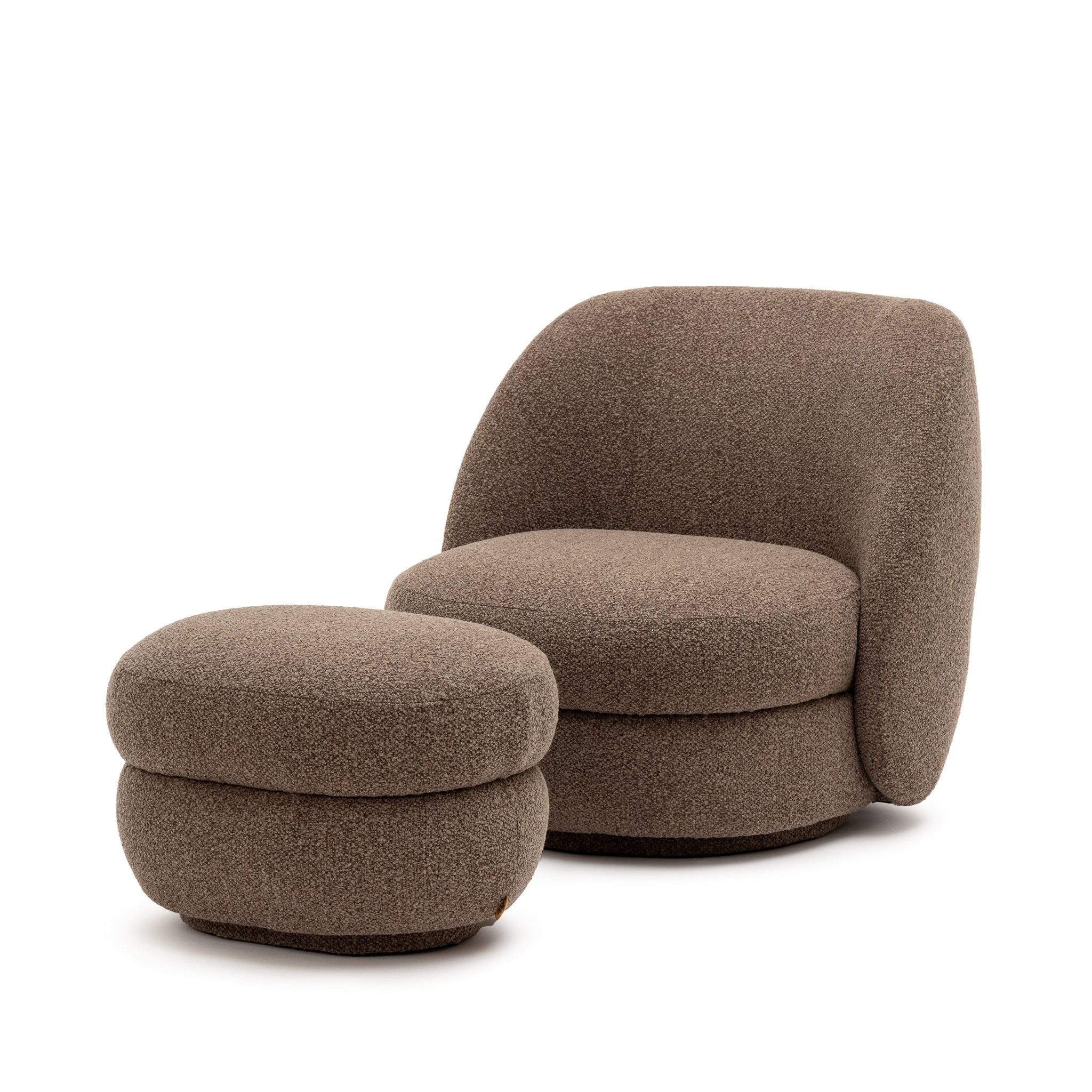 Cruze Ottoman - Pecan - Image 4