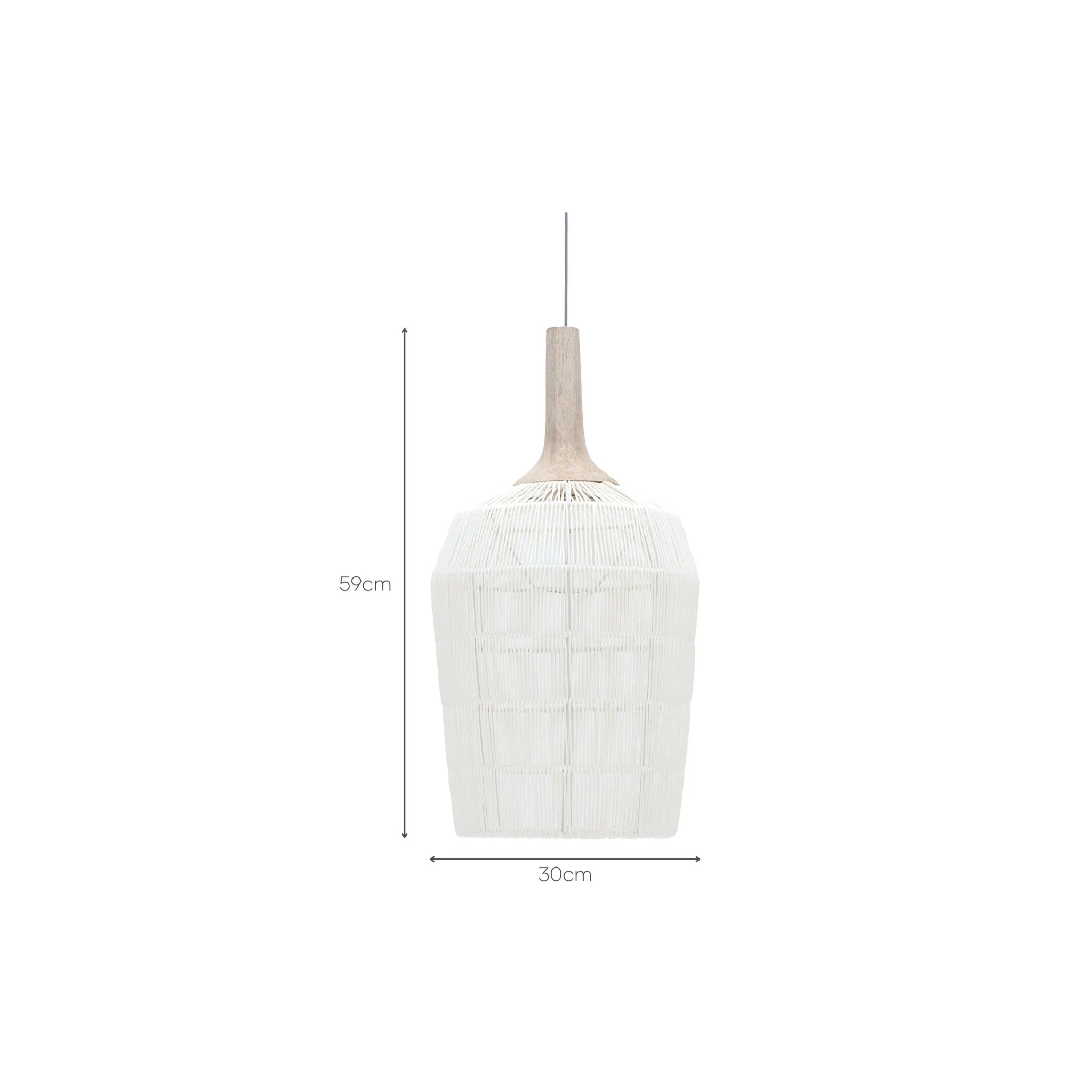 Davila Pendant Lamp - Stonewhite - Image 10