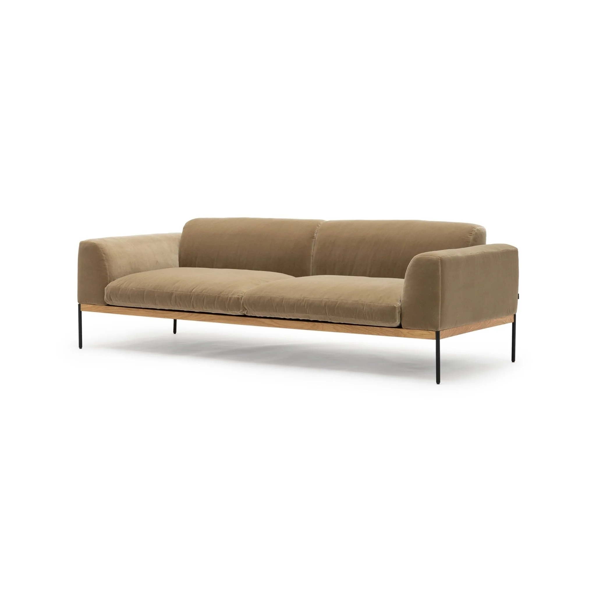 Department 235 Sofa - Oak & Conte Oyster - Image 5