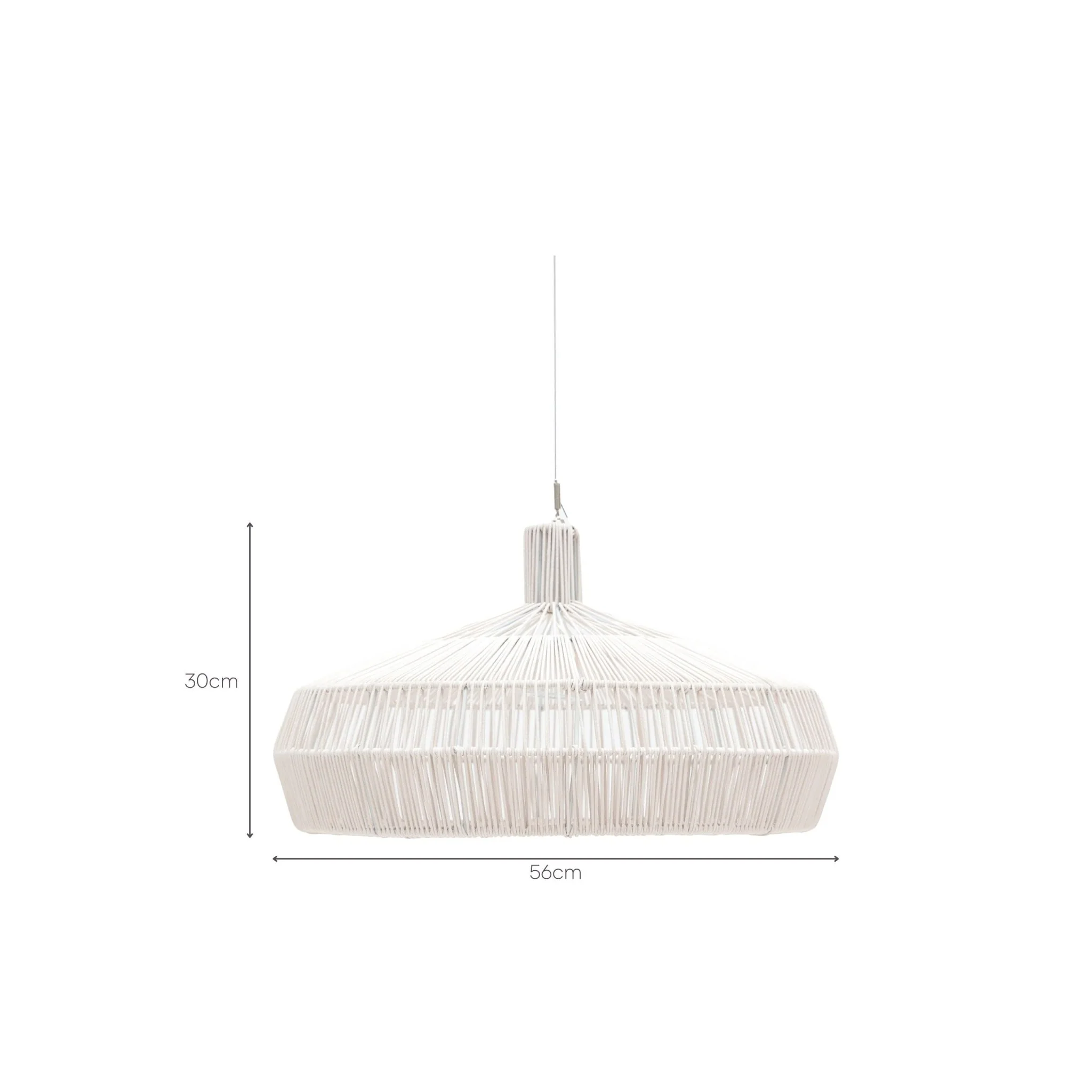 Doric Pendant Lamp - Chalk - Image 12
