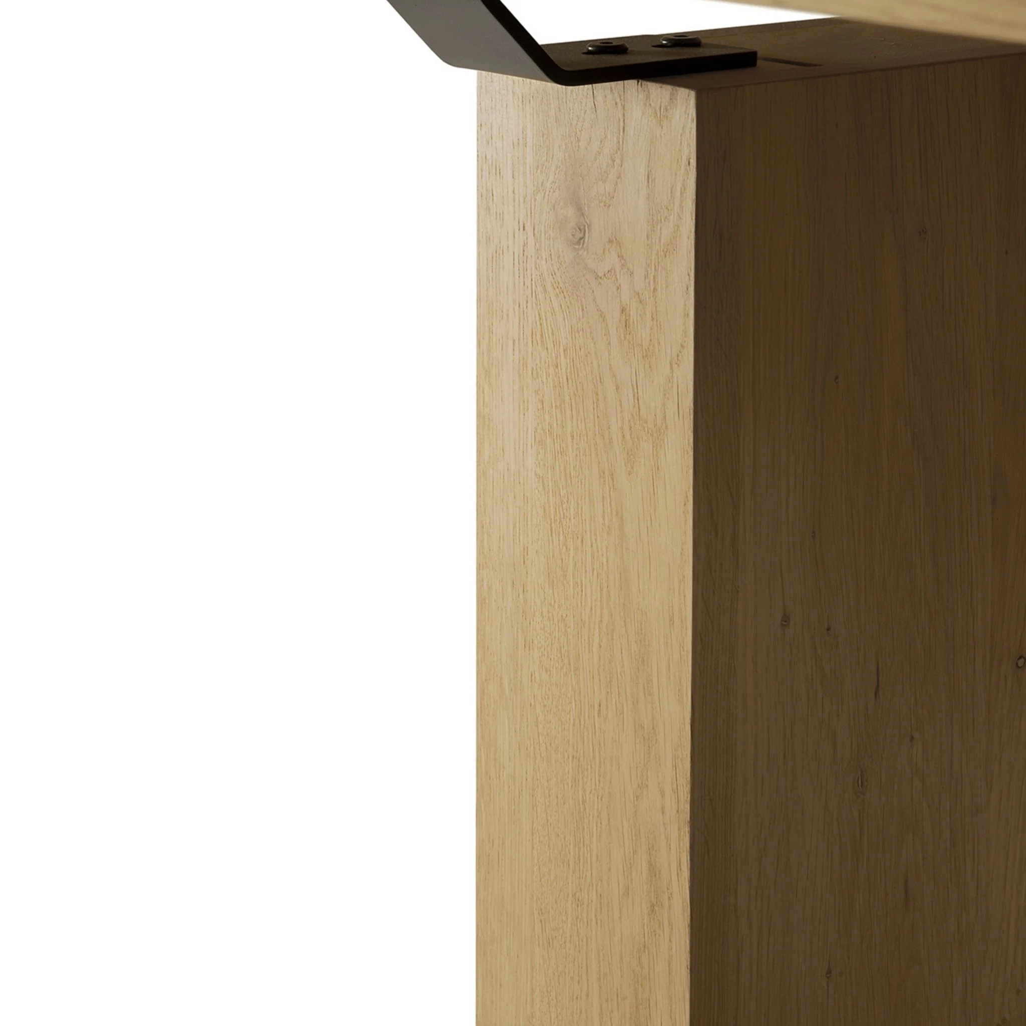 Double Extendable Dining Table - Oak - Image 11