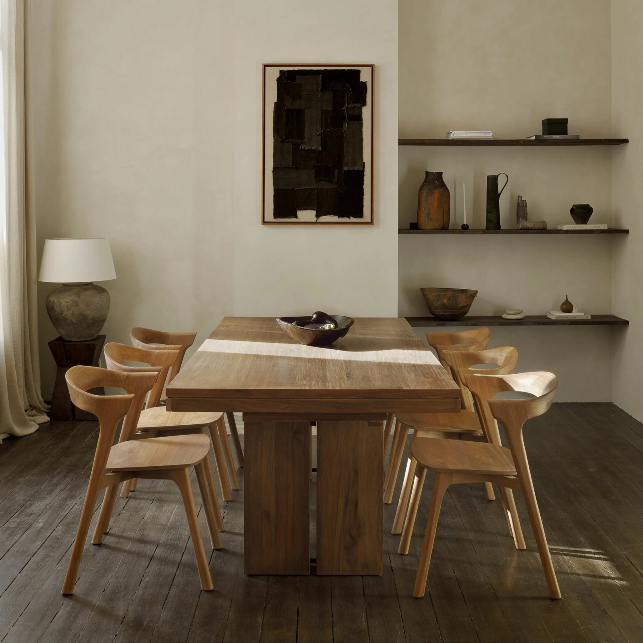 Double Extendable Dining Table - Oak - Image 13