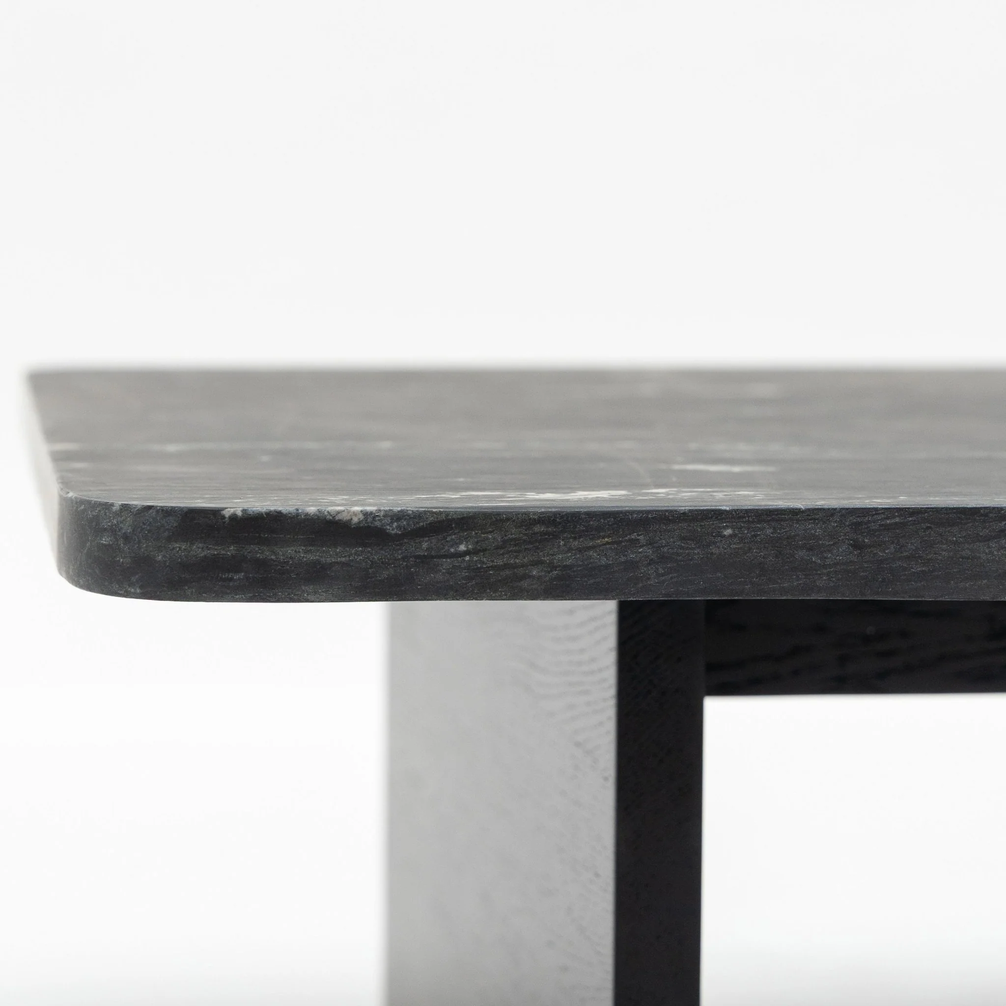 Duo Coffee Table 130 - Black Oak & Nero Marquina - Image 11