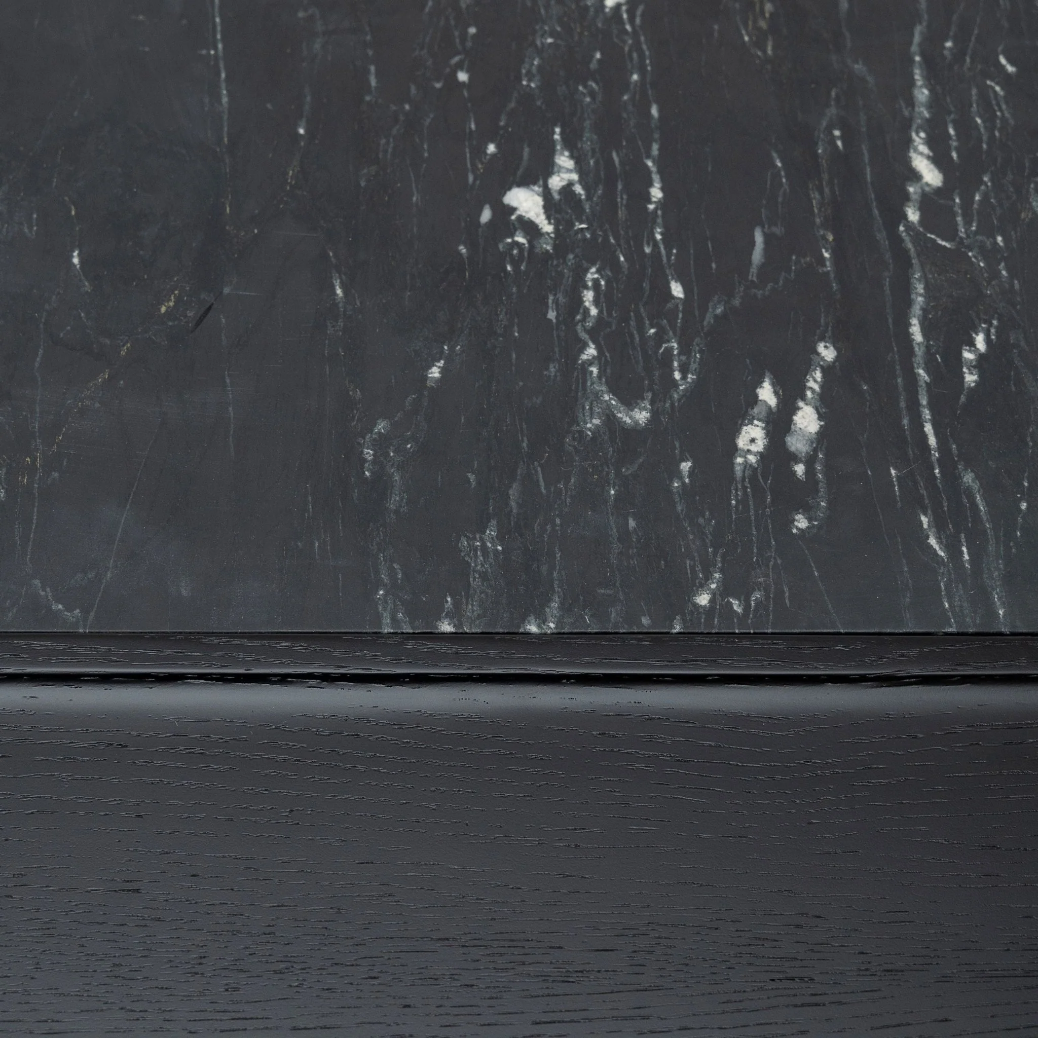 Duo Coffee Table 130 - Black Oak & Nero Marquina - Image 13