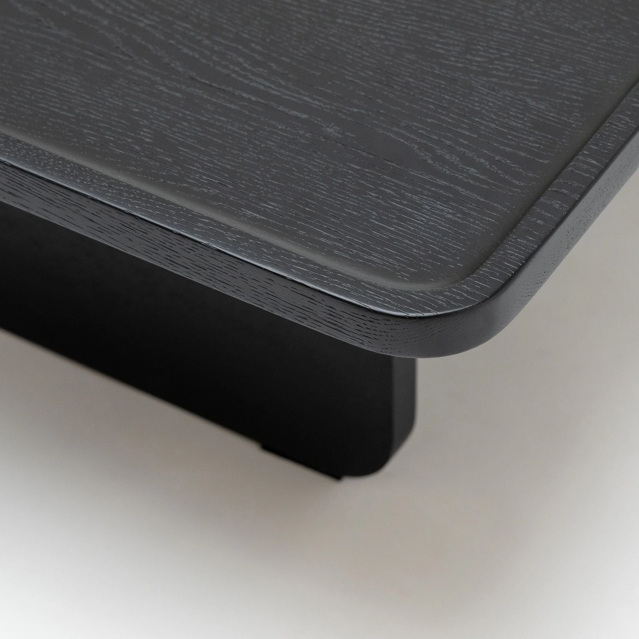 Duo Coffee Table 130 - Black Oak & Nero Marquina - Image 8