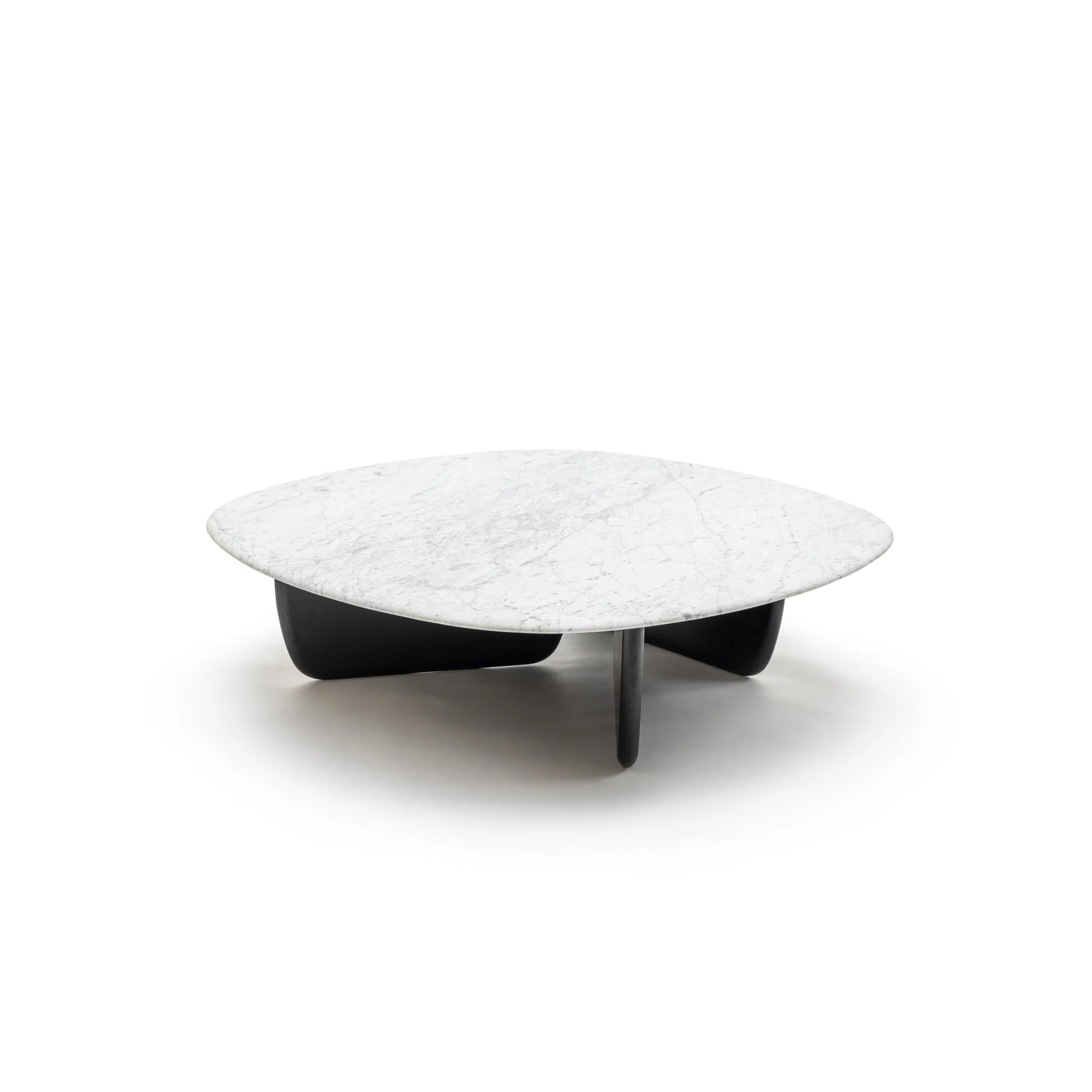 Eden Coffee Table 120 - Black Oak & Bianca Carrara - Image 2