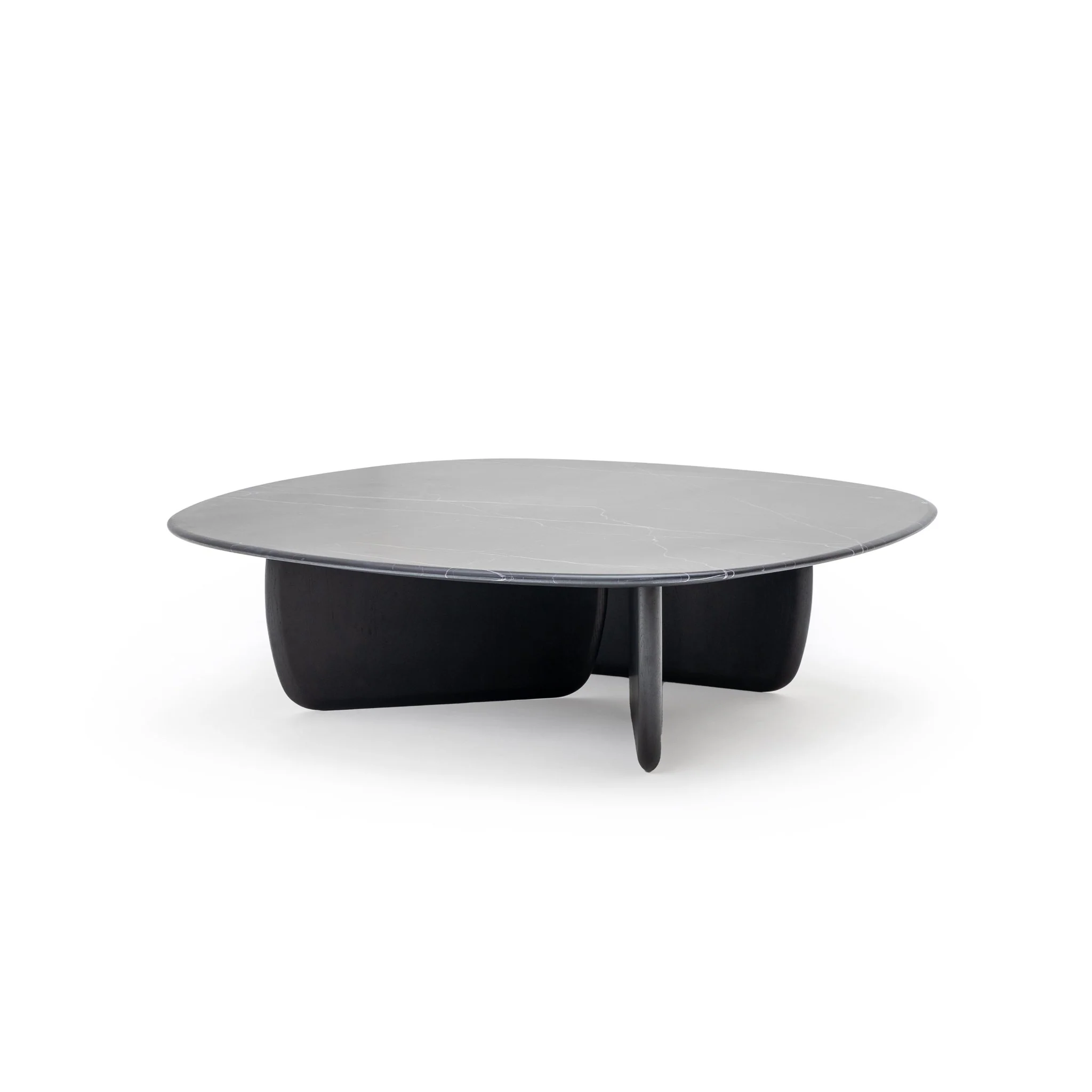 Eden Coffee Table 120 - Black Oak & Nero Marquina