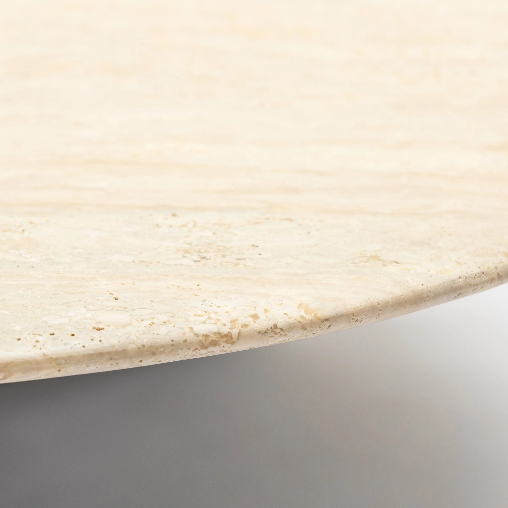 Eden Coffee Table 120 - Black Oak & Travertine - Image 4