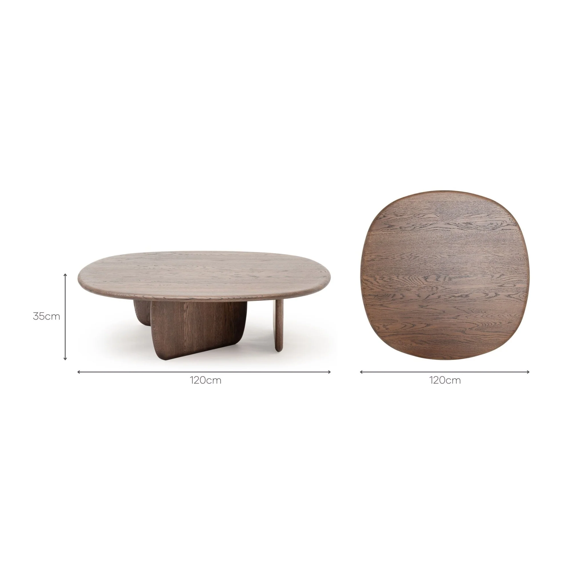 Eden Coffee Table 120 - Espresso Oak - Image 11