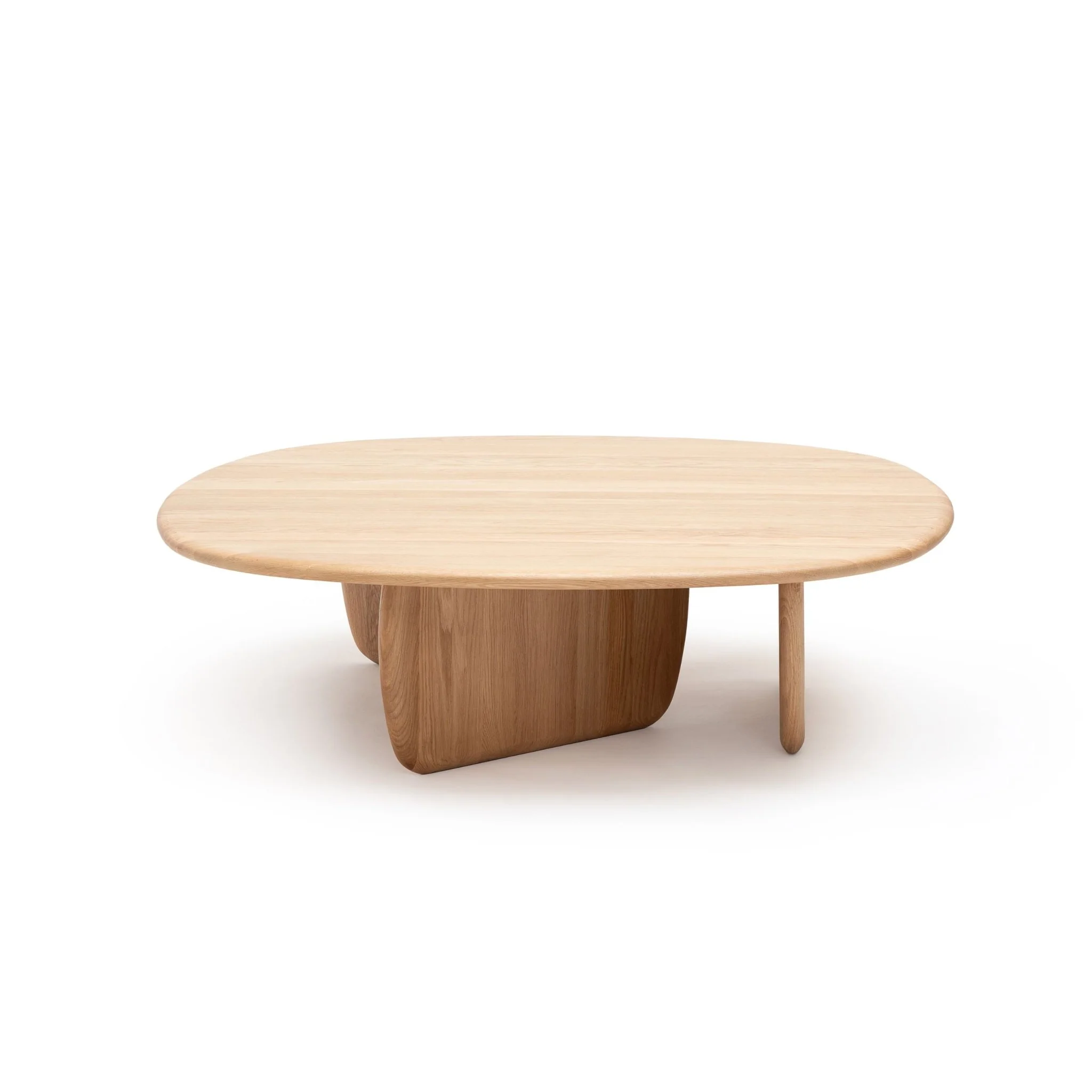 Eden Coffee Table 120 - Light Oak - Image 2
