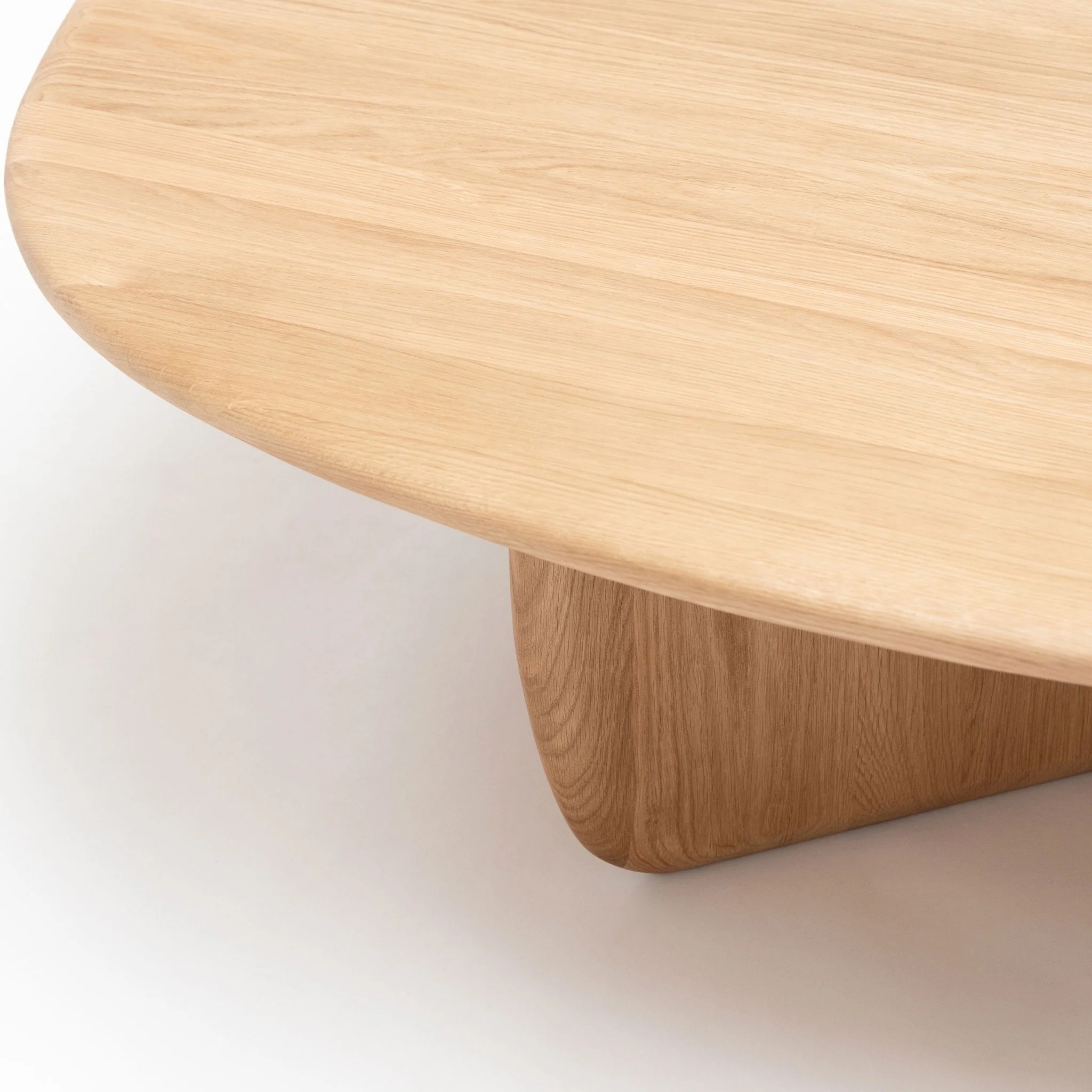 Eden Coffee Table 120 - Light Oak - Image 6