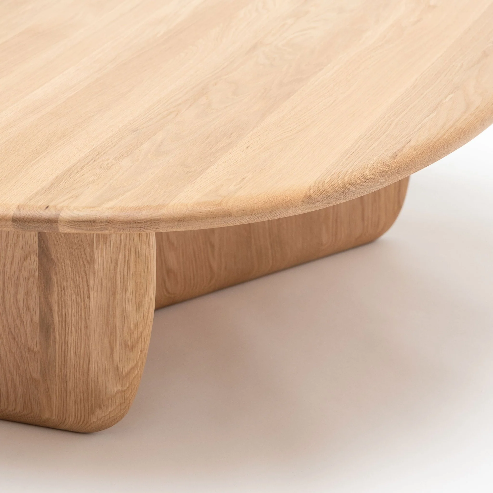 Eden Coffee Table 120 - Light Oak - Image 9