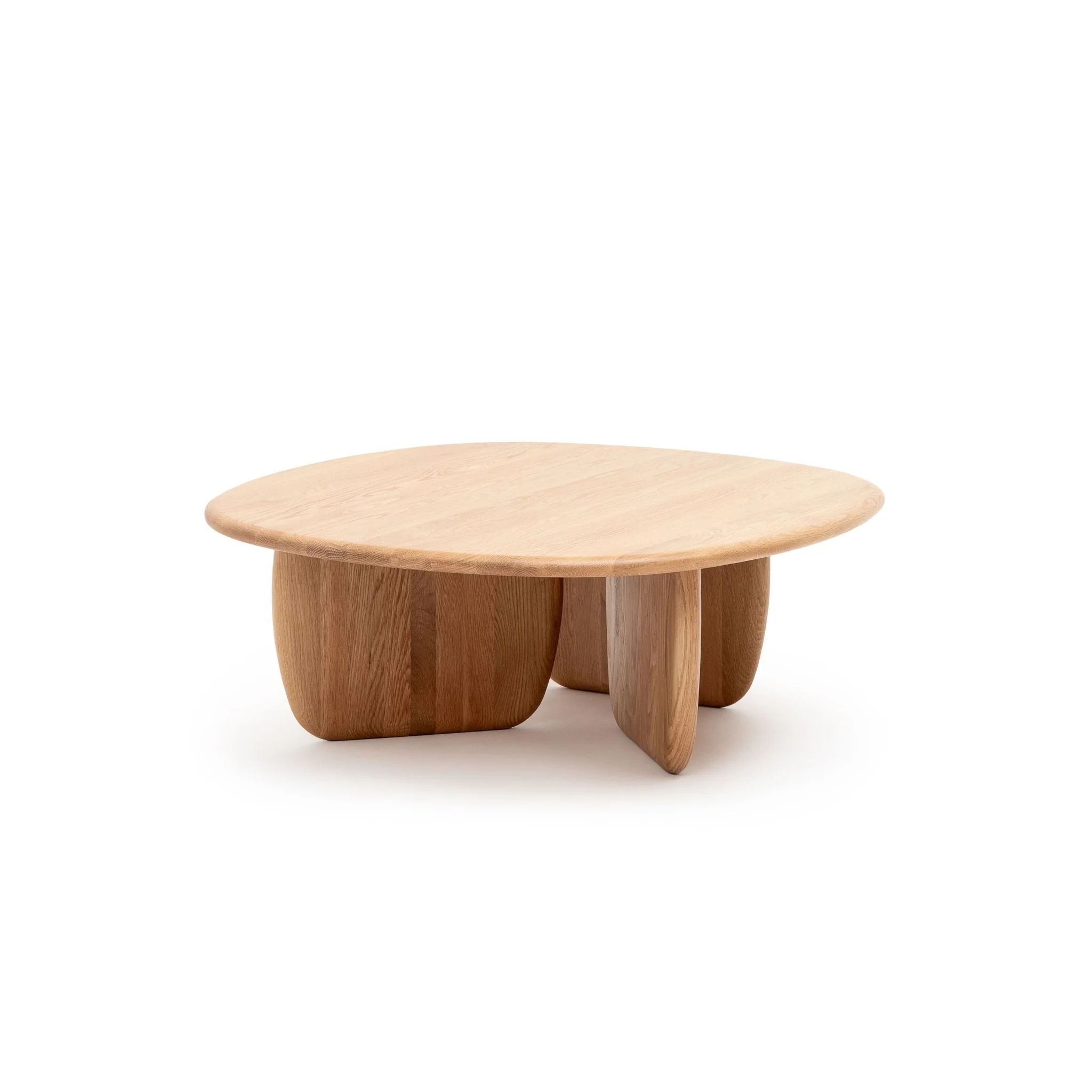 Eden Coffee Table 90 - Light Oak - Image 3