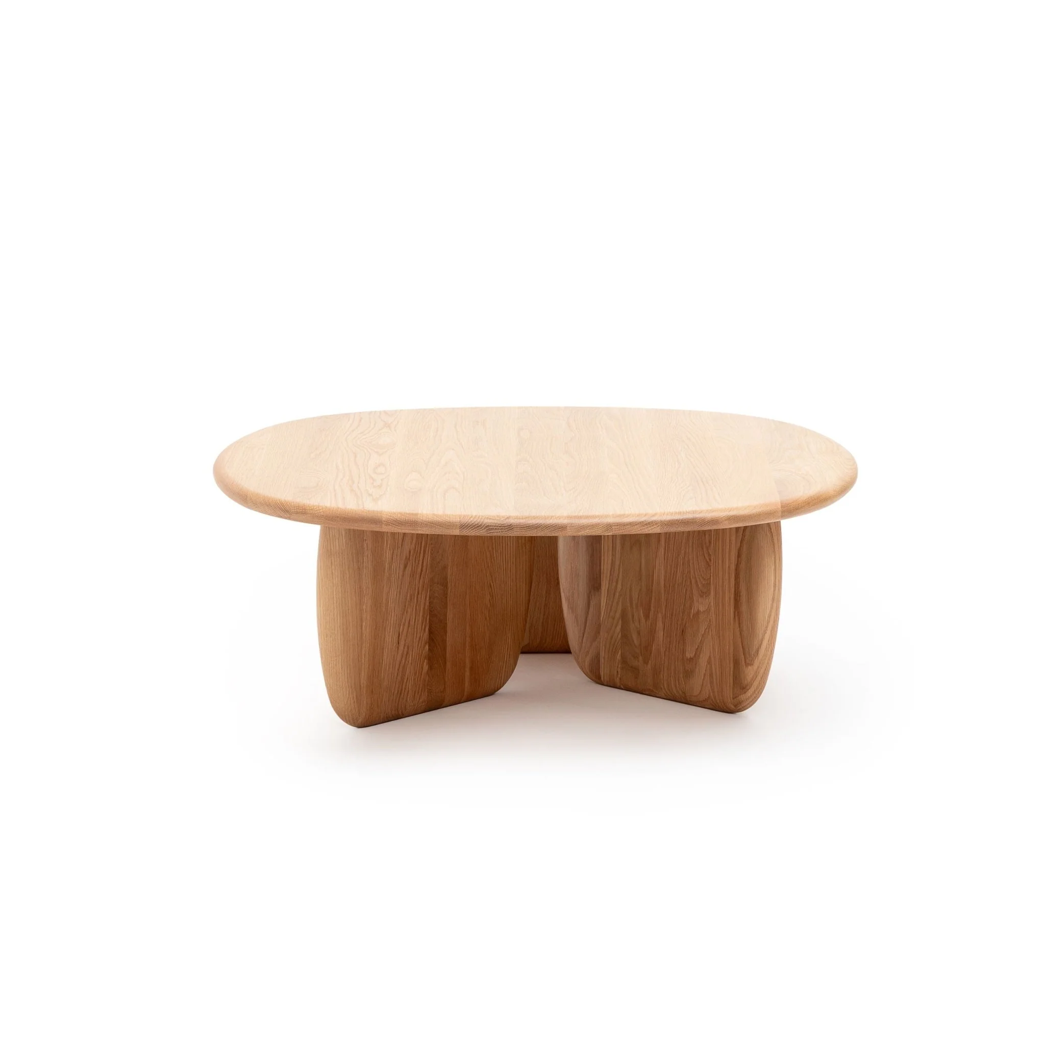 Eden Coffee Table 90 - Light Oak - Image 4