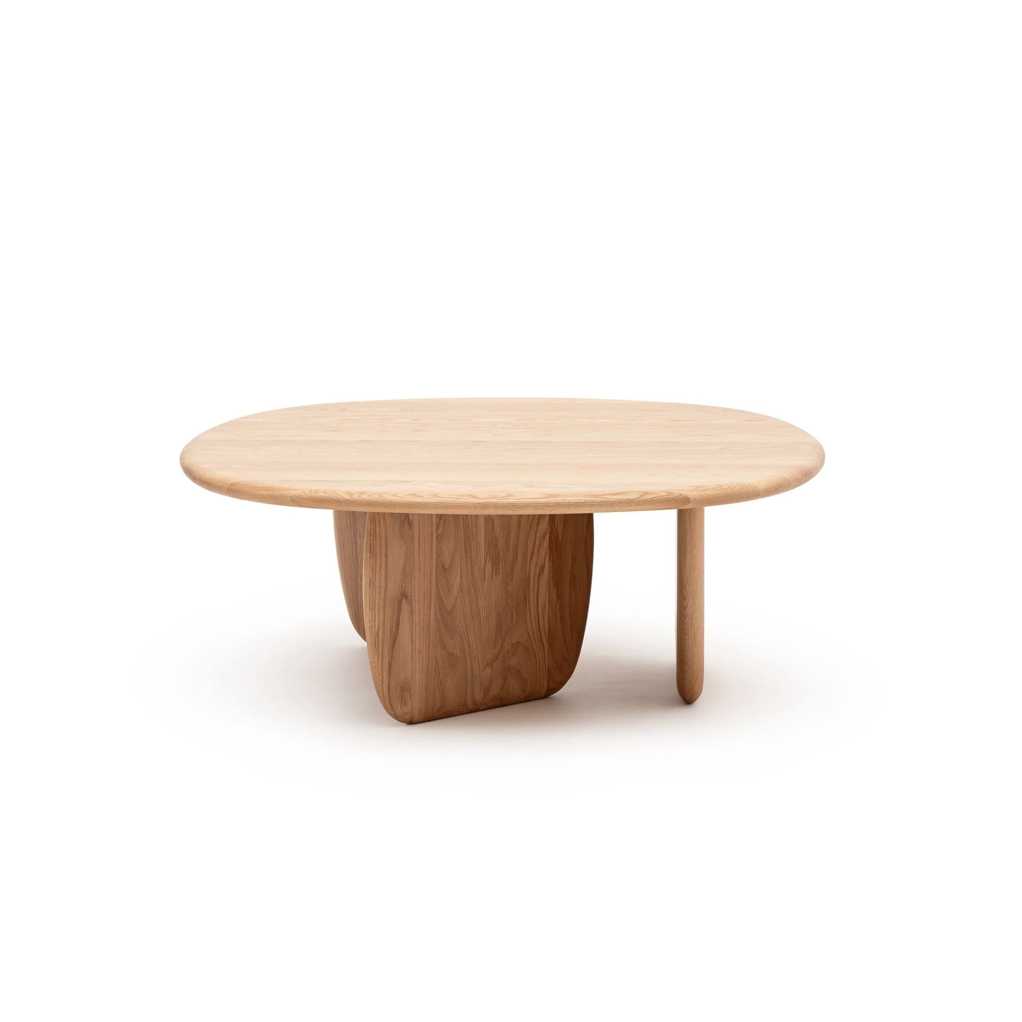 Eden Coffee Table 90 - Light Oak - Image 5
