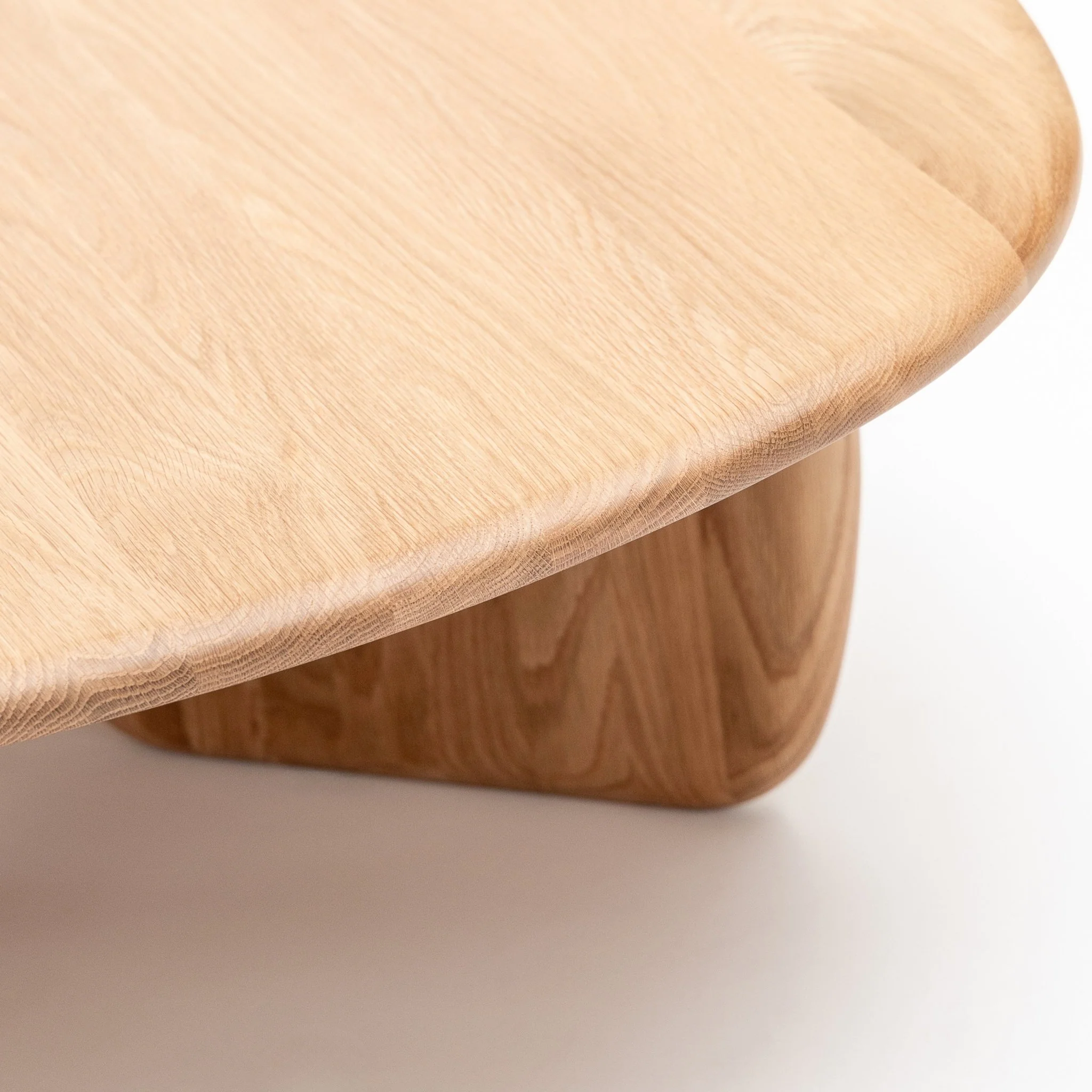 Eden Coffee Table 90 - Light Oak - Image 7