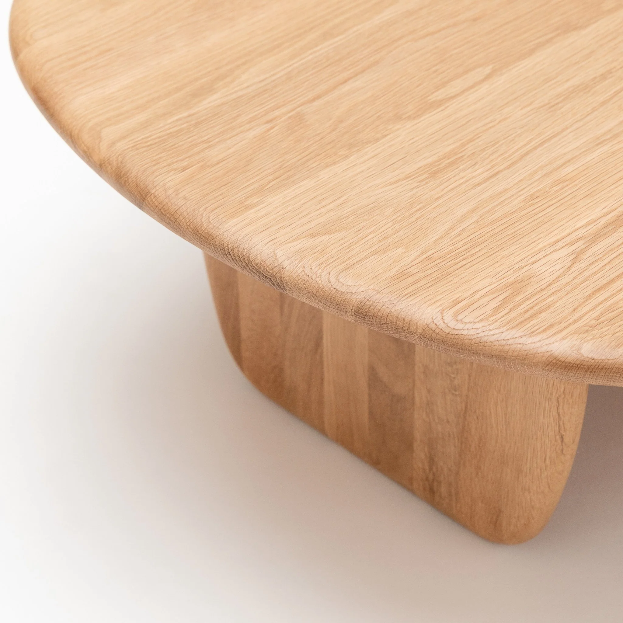Eden Coffee Table 90 - Light Oak - Image 9