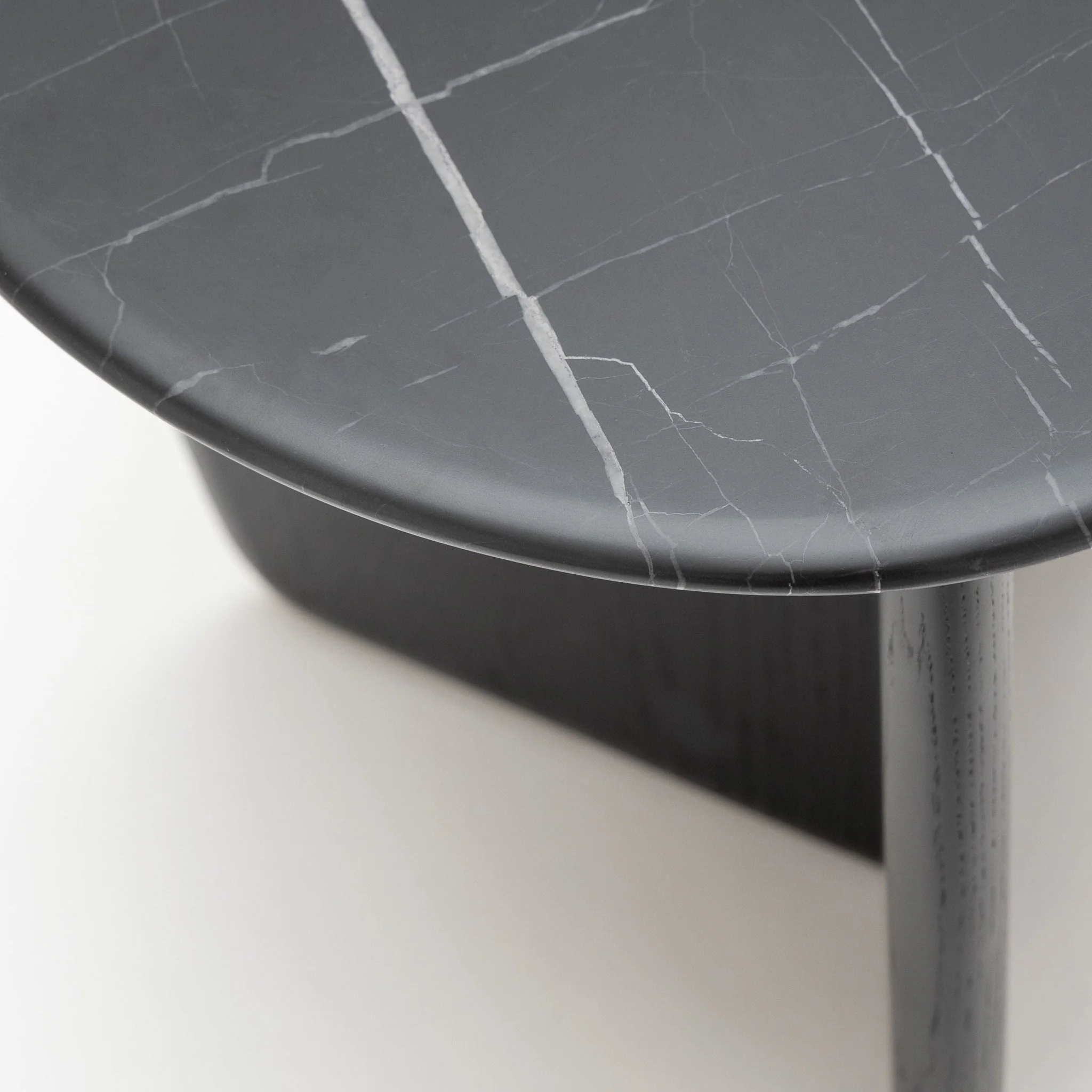 Eden Side Table - Black Oak & Nero Marquina - Image 12