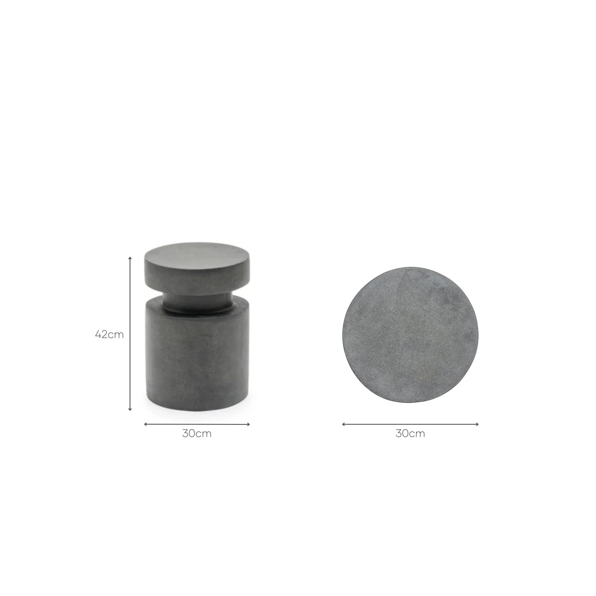 Edith Stool - Cemento Graphite - Image 7