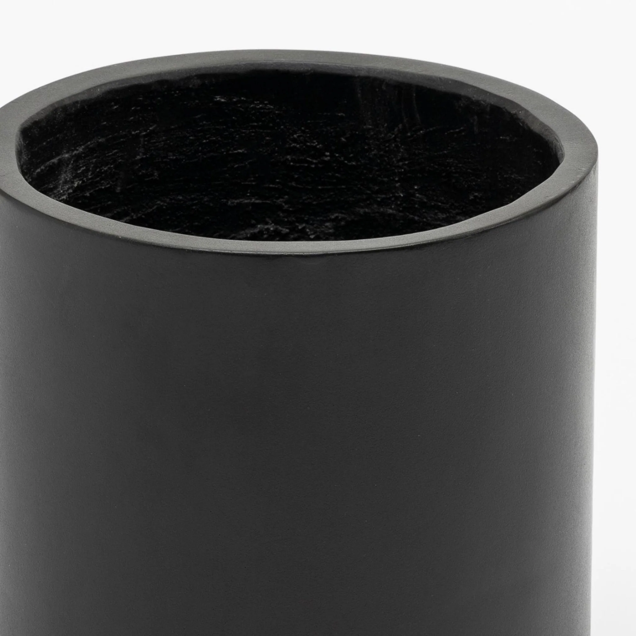 Elle Cylinder Planter - Black - Image 6