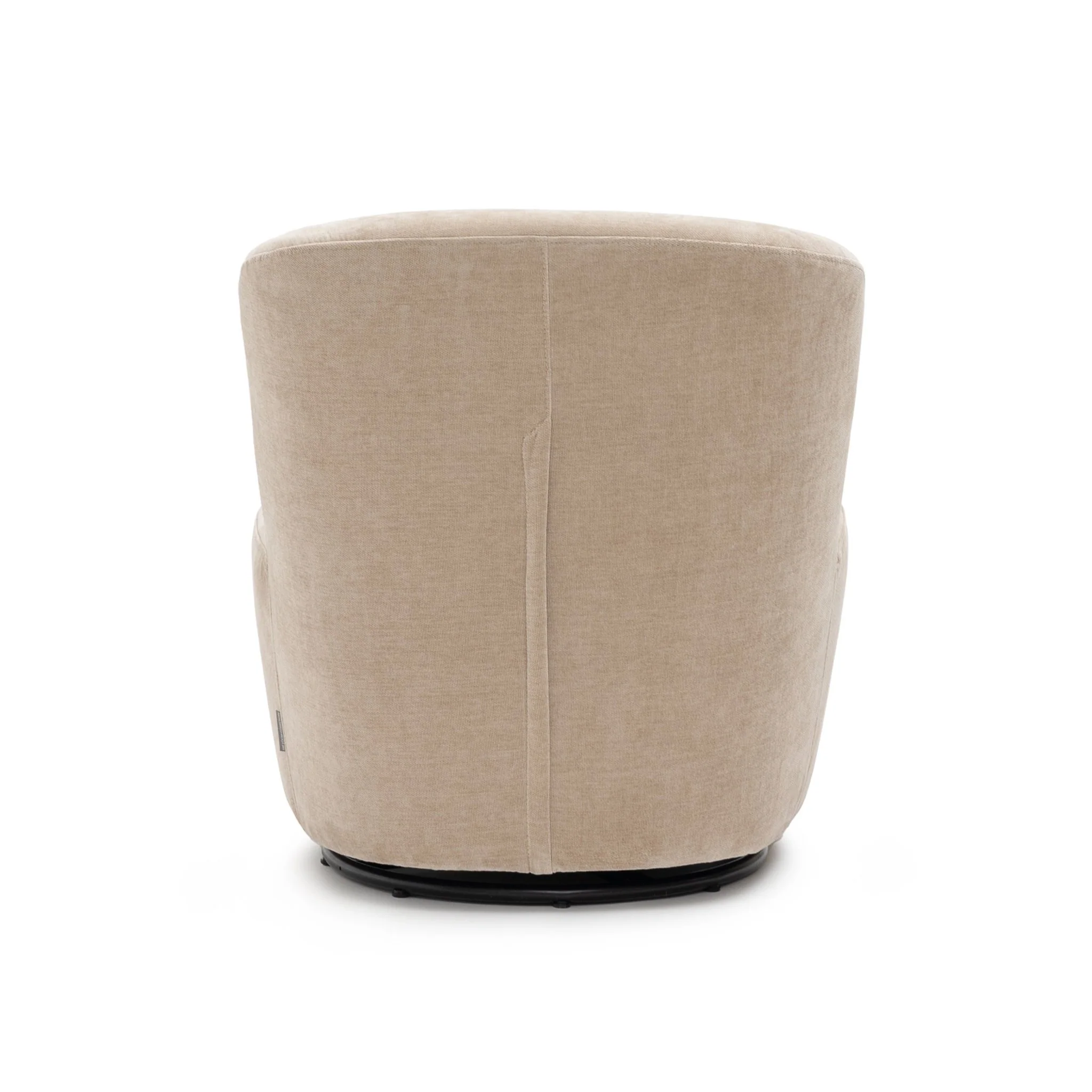 Erin Swivel Accent Chair - Latte - Image 3