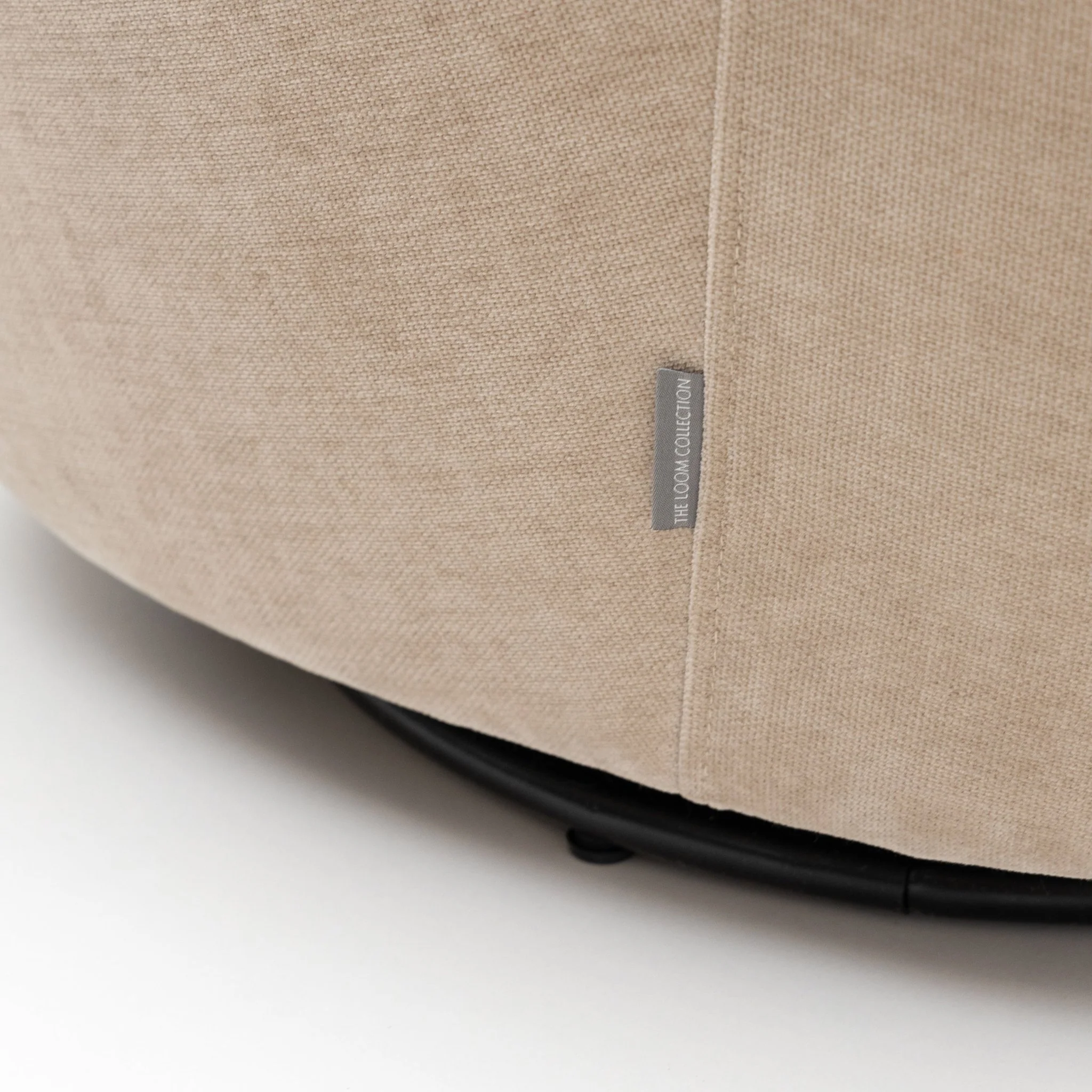 Erin Swivel Accent Chair - Latte - Image 9