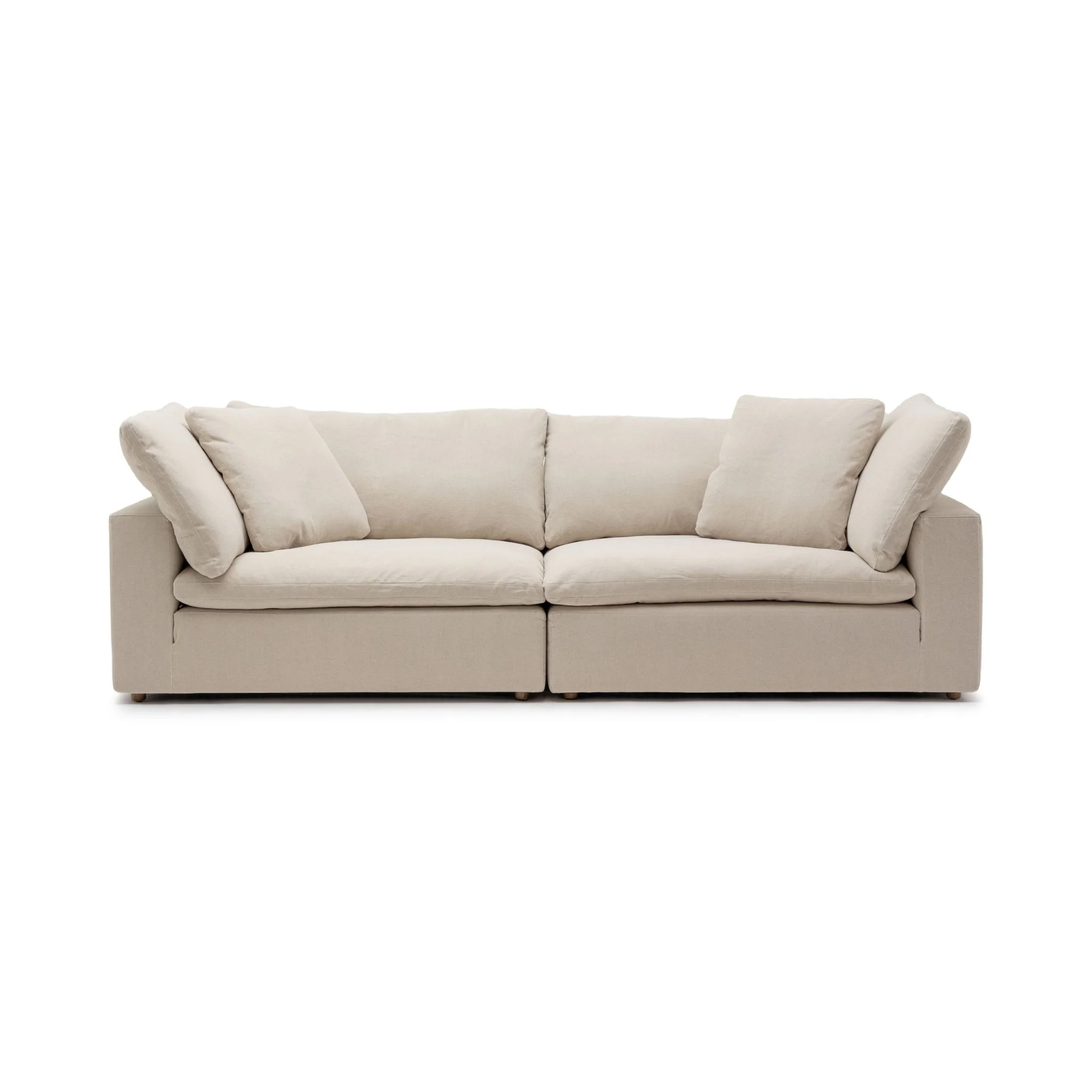Feather Cloud Daybed Sofa - Natural