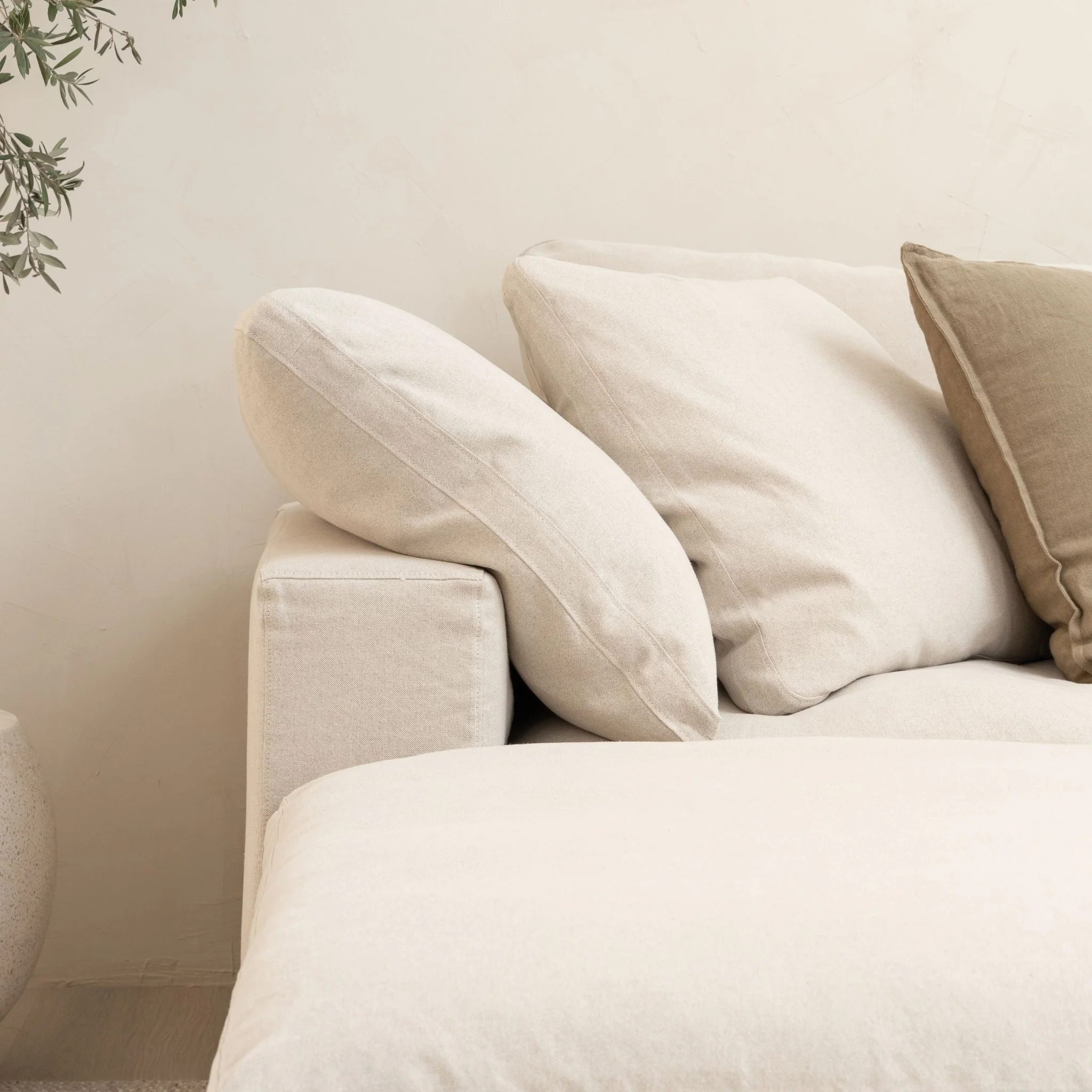 Feather Cloud Daybed Sofa - Natural - Image 12