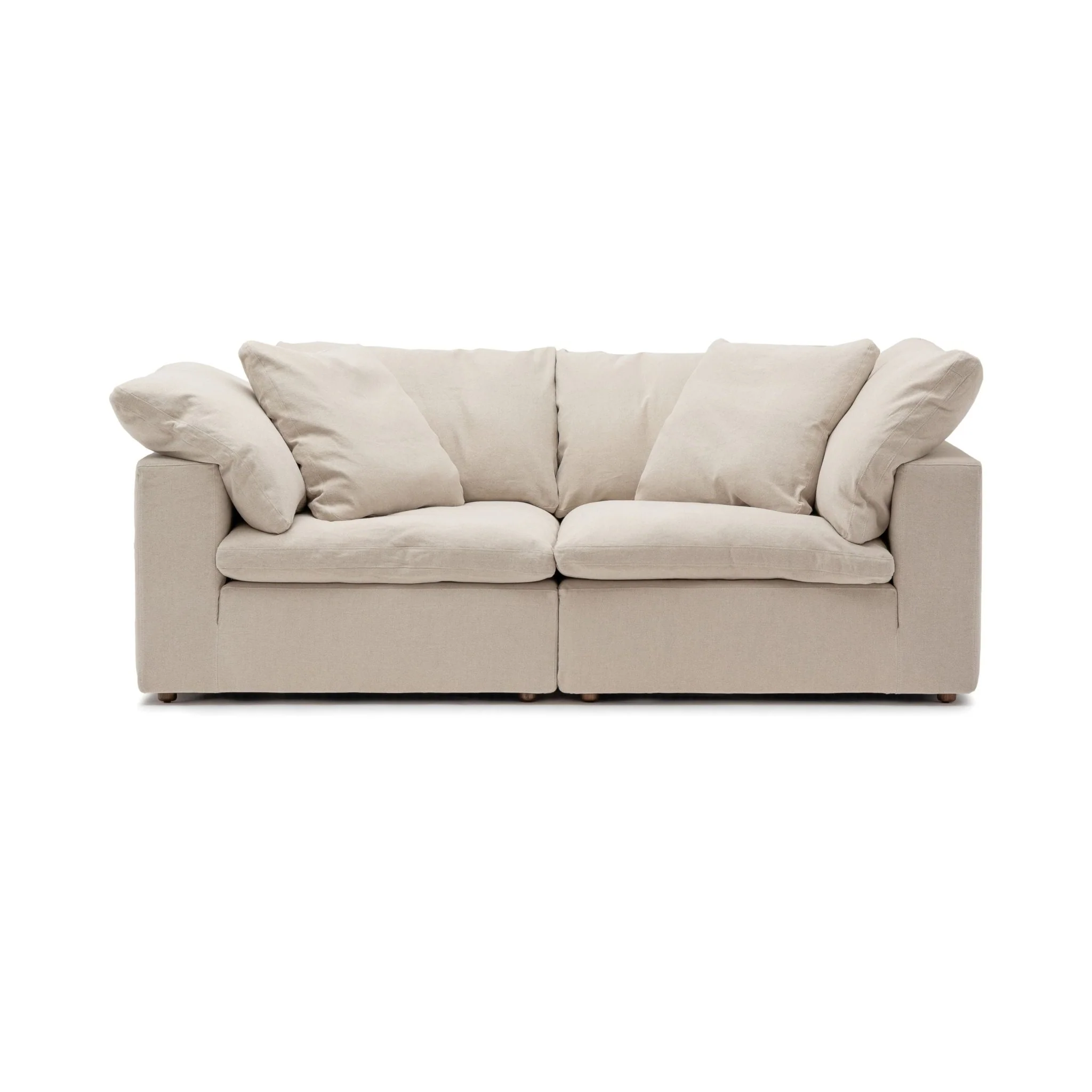 Feather Cloud Small Sofa - Natural