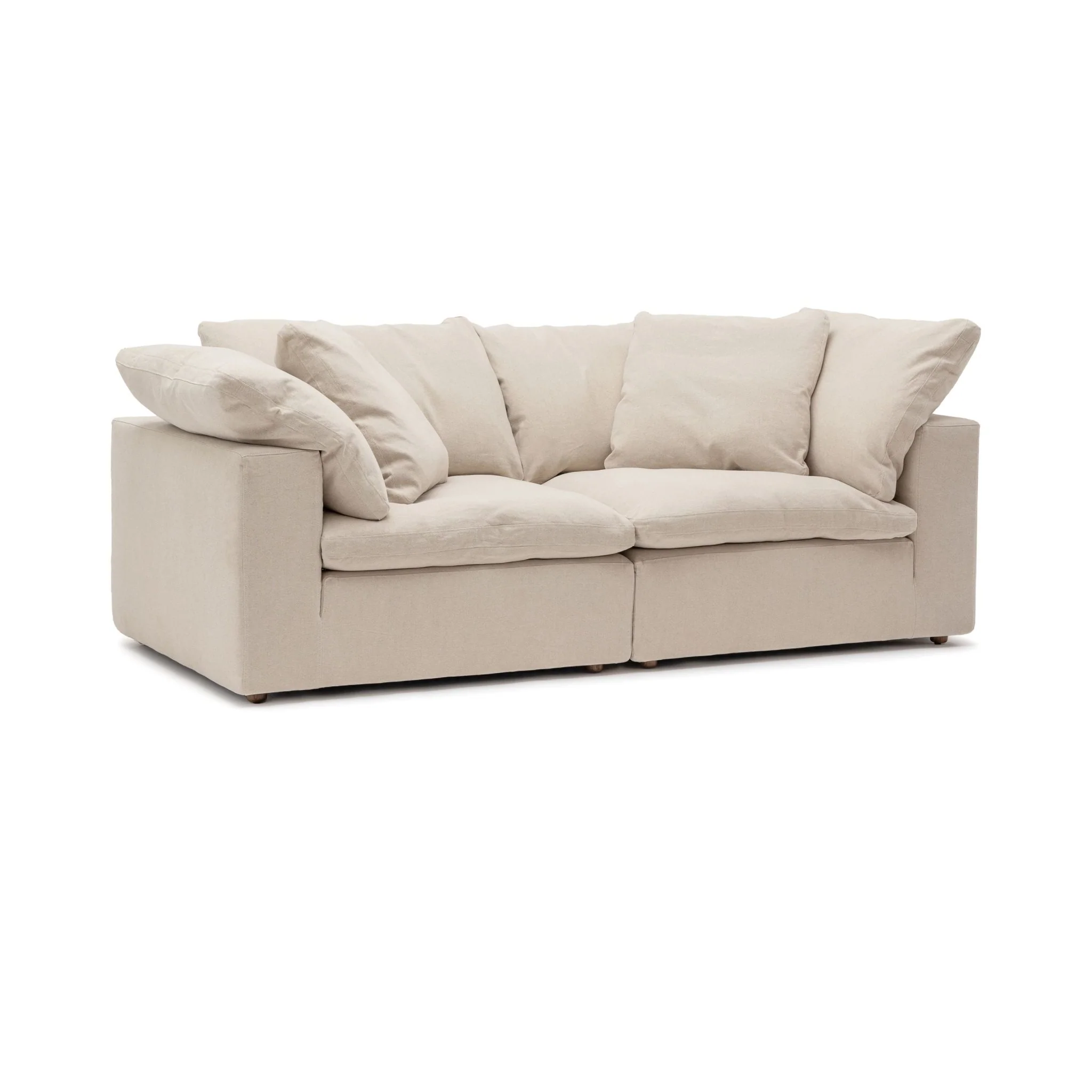 Feather Cloud Small Sofa - Natural - Image 2