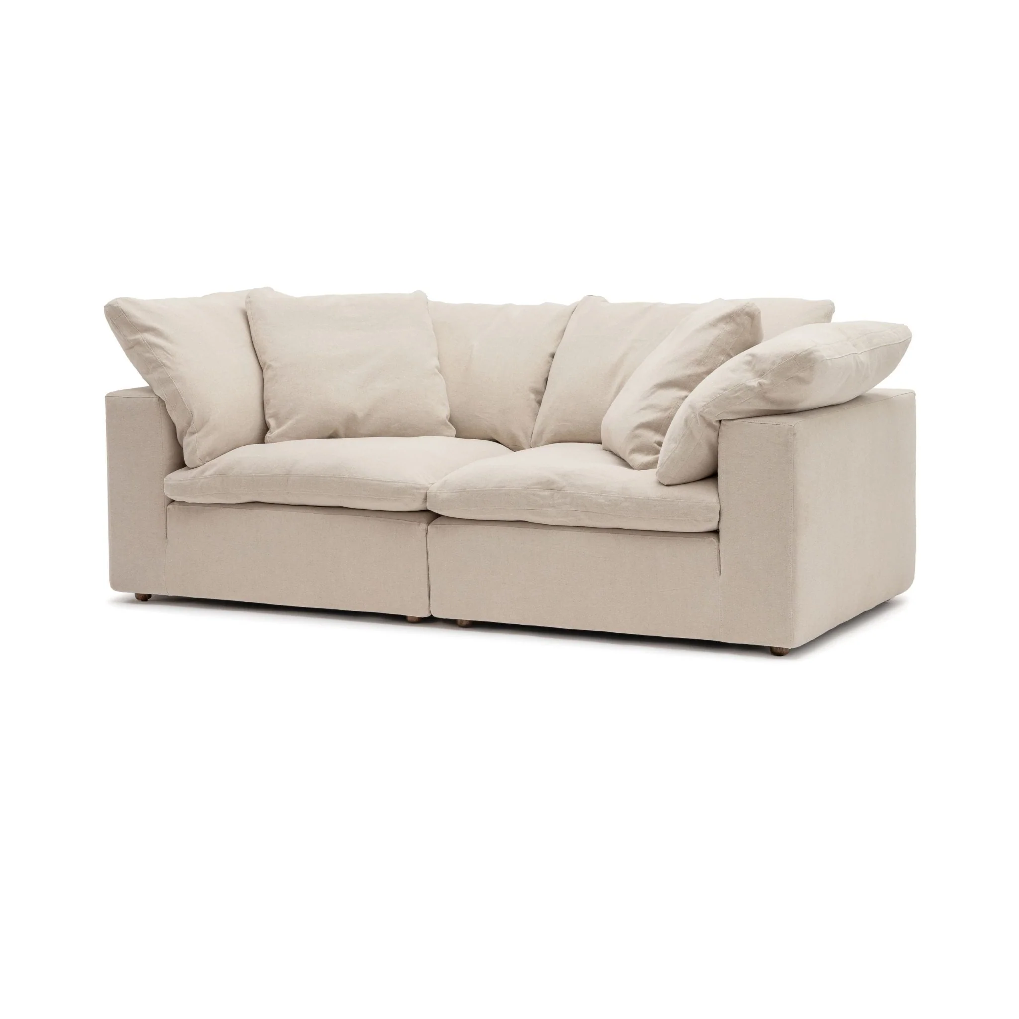 Feather Cloud Small Sofa - Natural - Image 3
