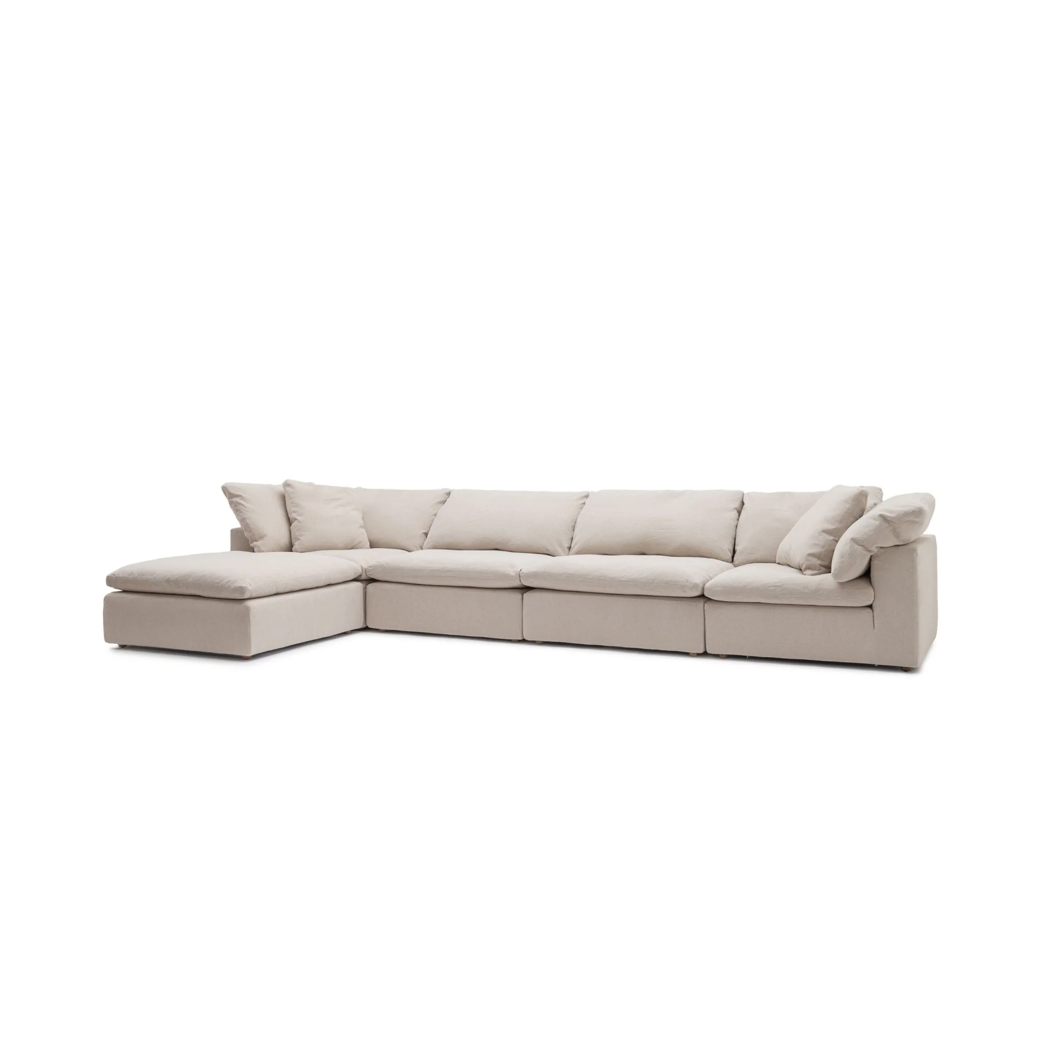 Feather Cloud Sofa - Natural - Image 3