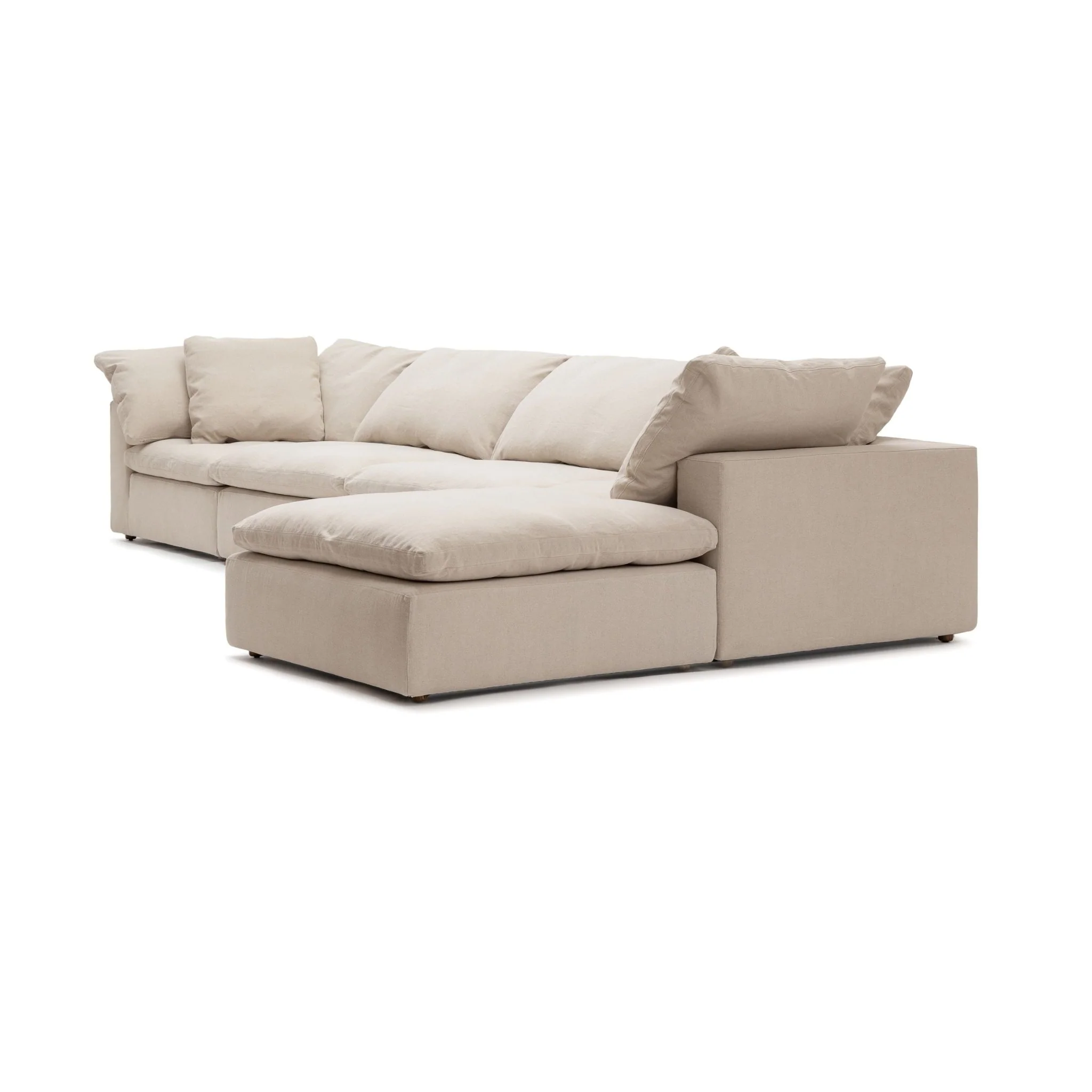 Feather Cloud Sofa - Natural - Image 4