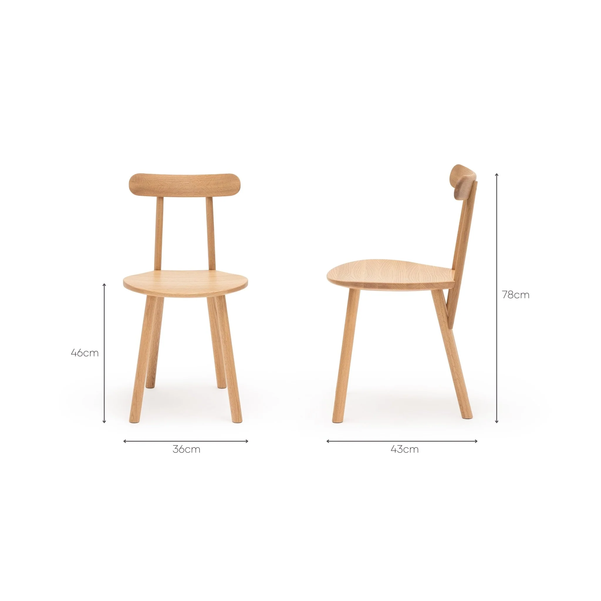Figura Chair - Light Oak - Image 14