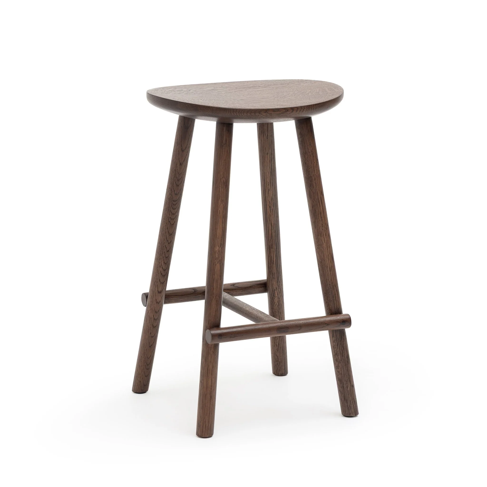 Figura Counter Stool - Espresso Oak