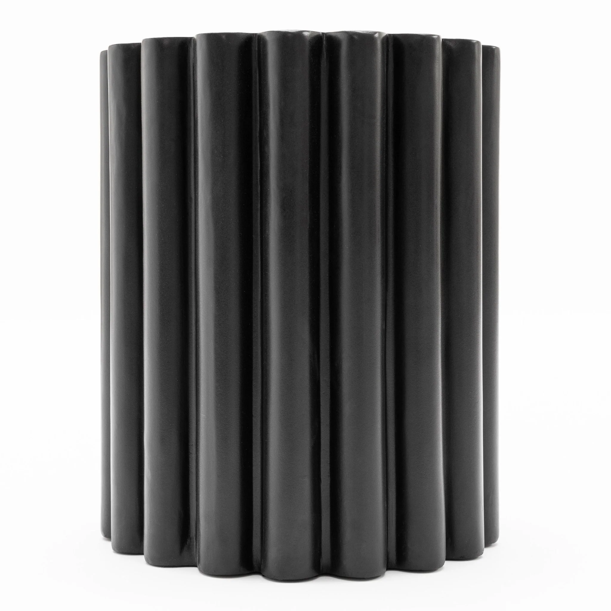 Flute Stool - Black - Image 4