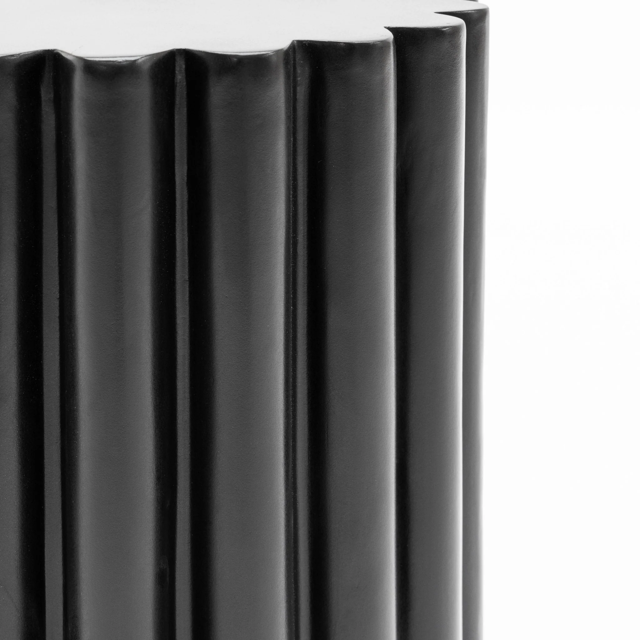 Flute Stool - Black - Image 5