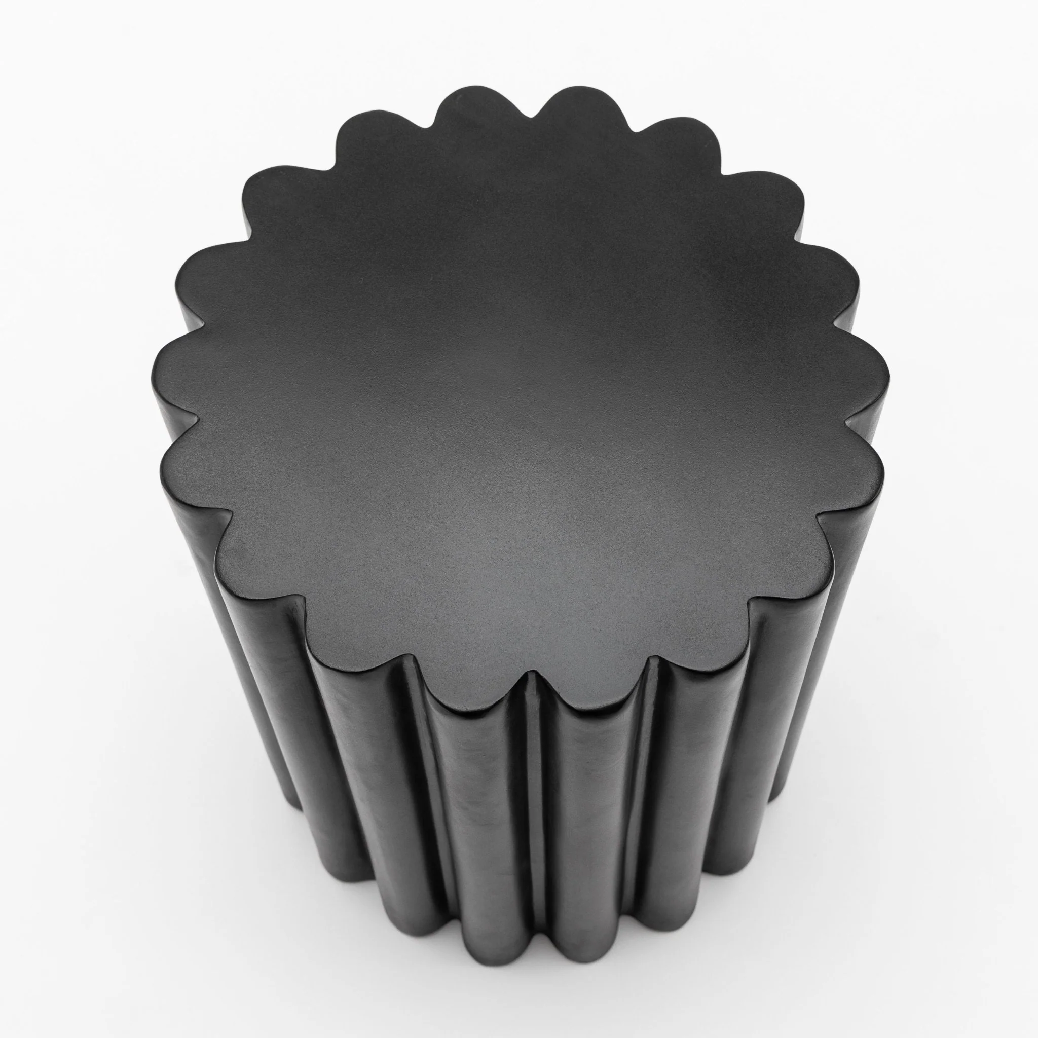 Flute Stool - Black - Image 6