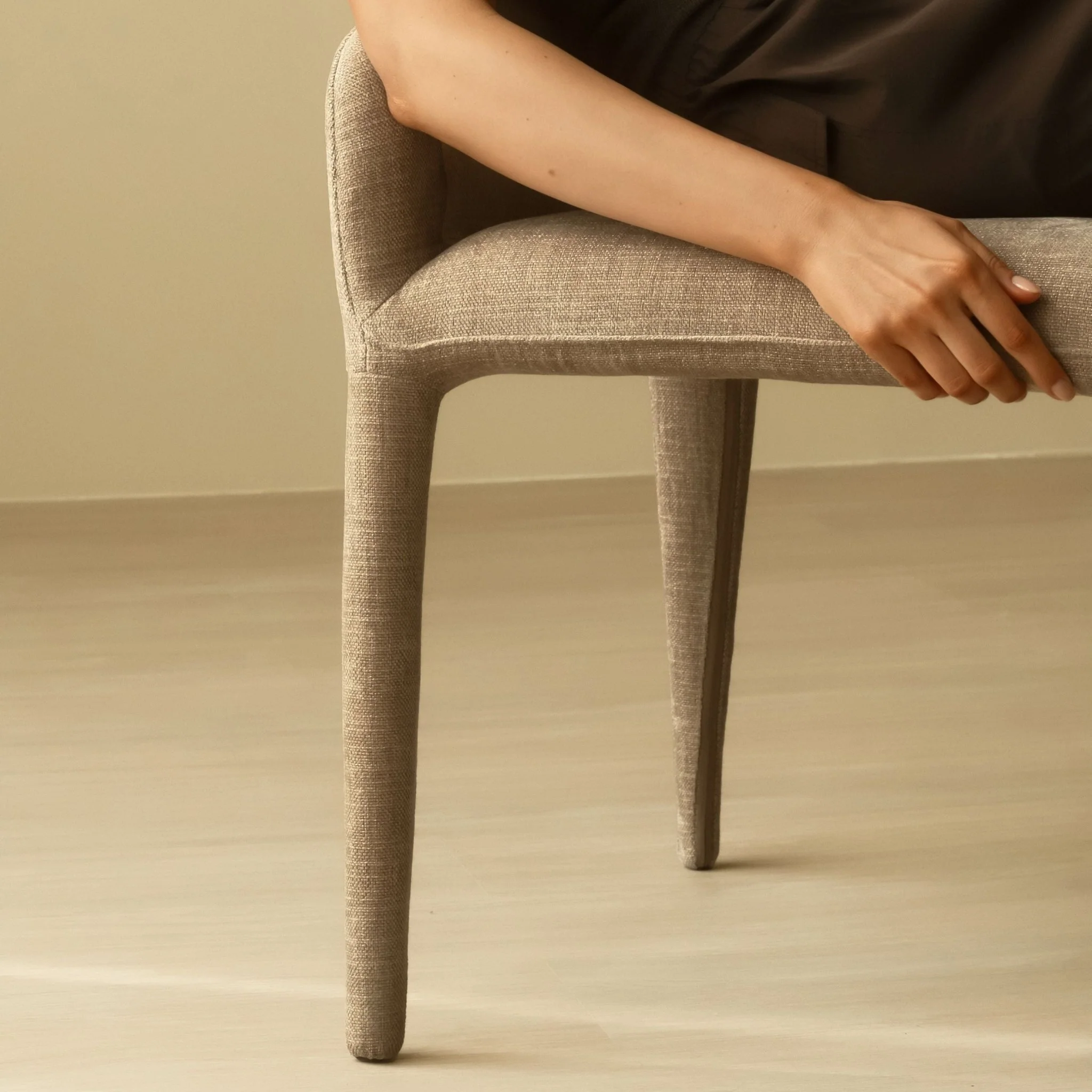 Freya Armchair - Latte - Image 11