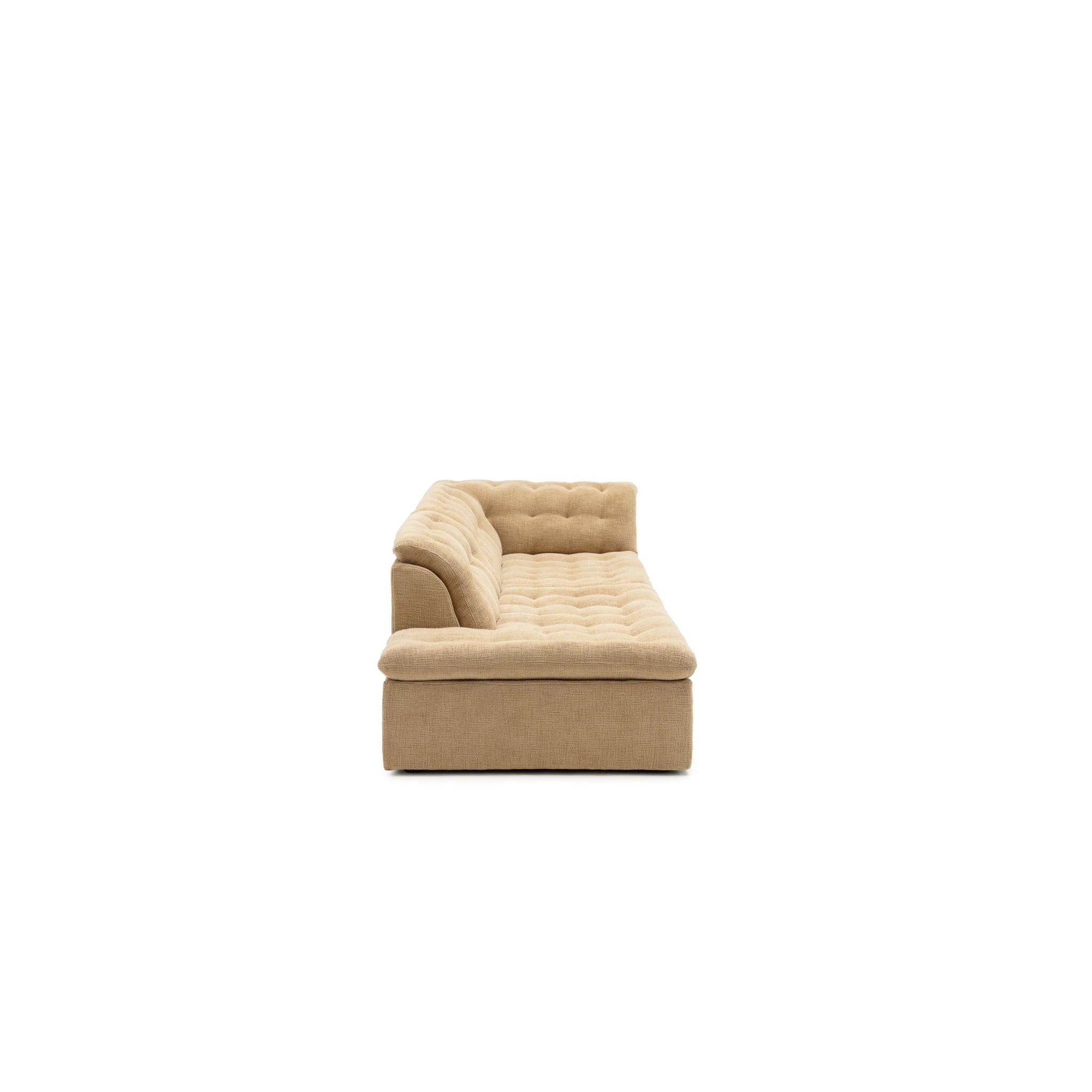 Furrow Open End Sofa - Sherpa Toffee - Image 11