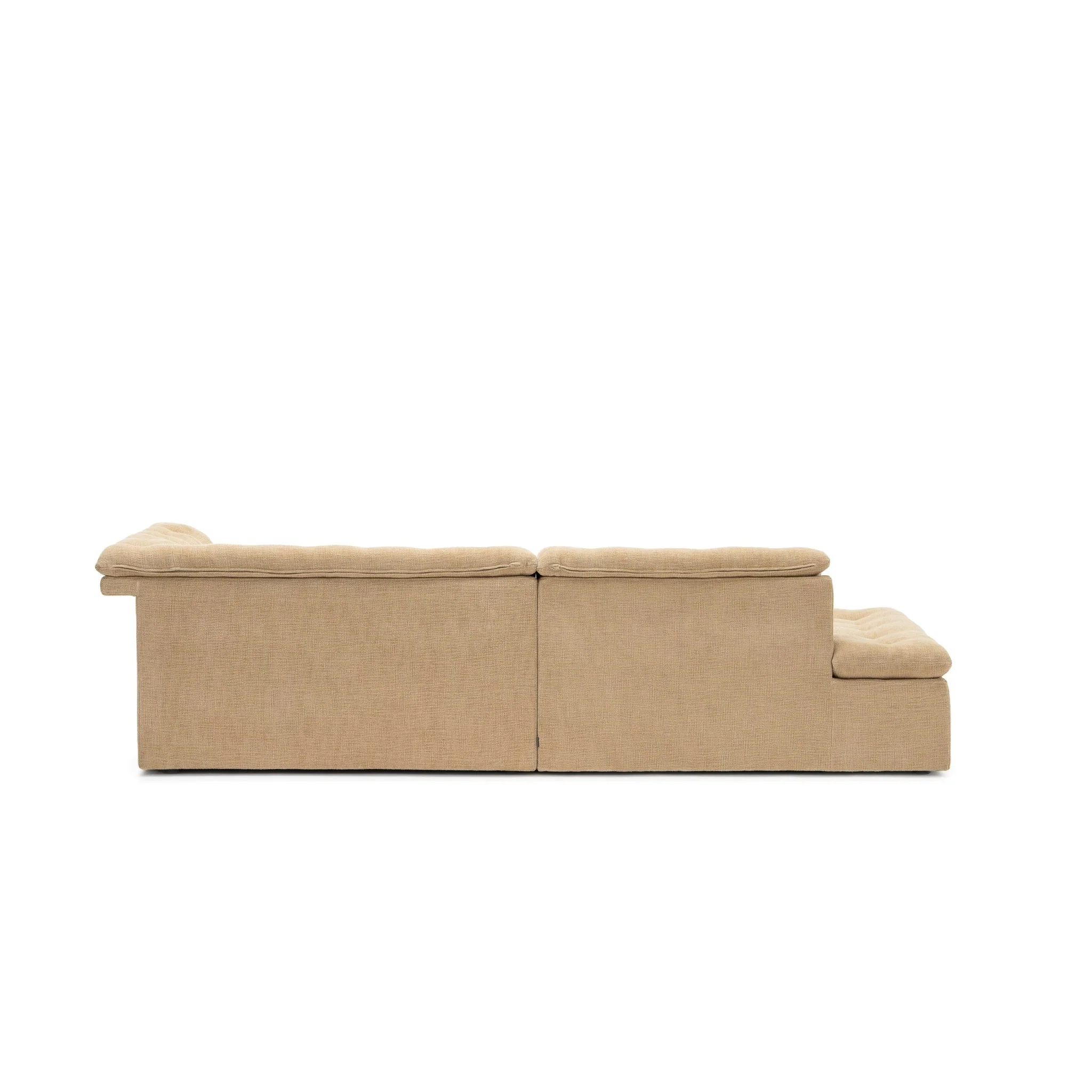 Furrow Open End Sofa - Sherpa Toffee - Image 12