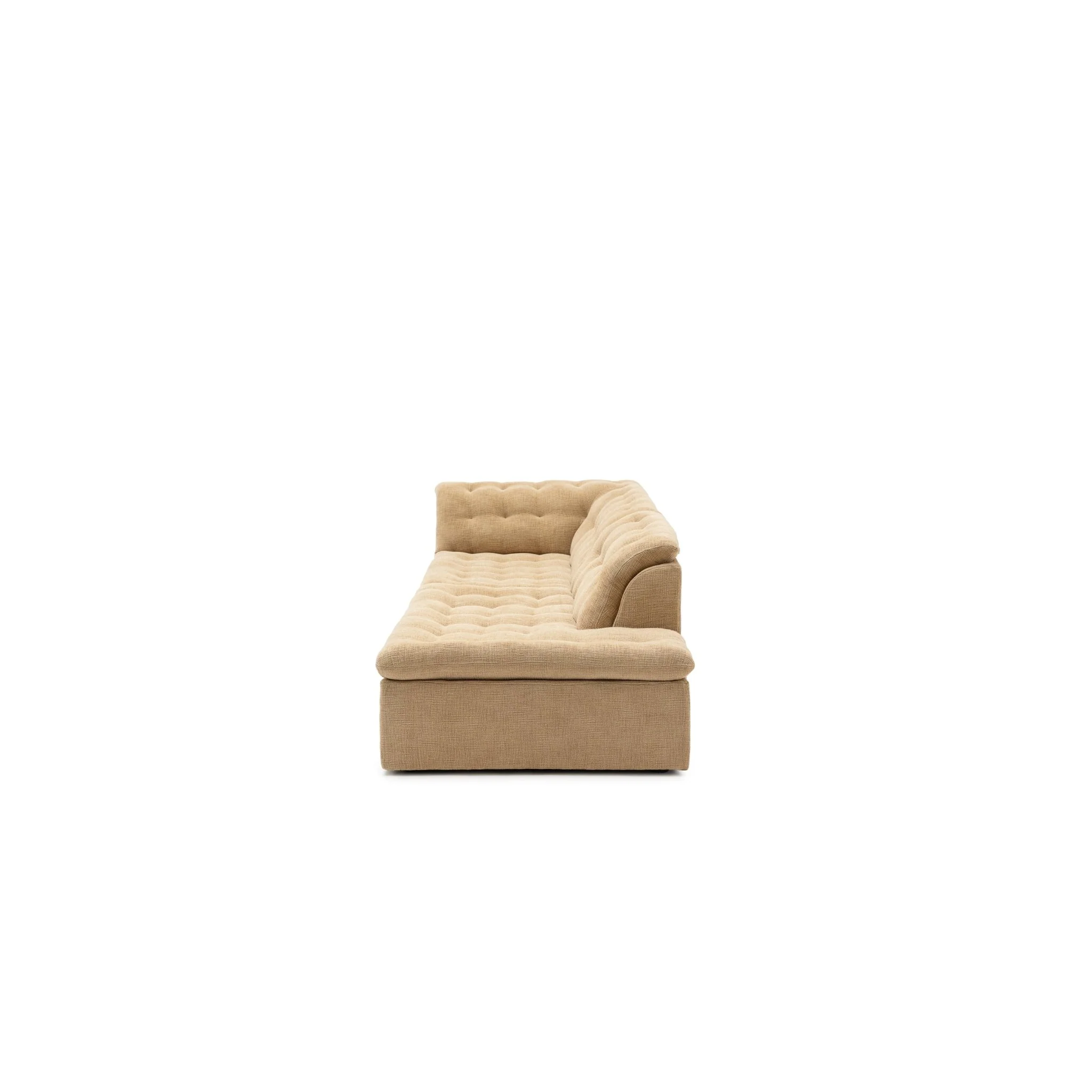 Furrow Open End Sofa - Sherpa Toffee - Image 3