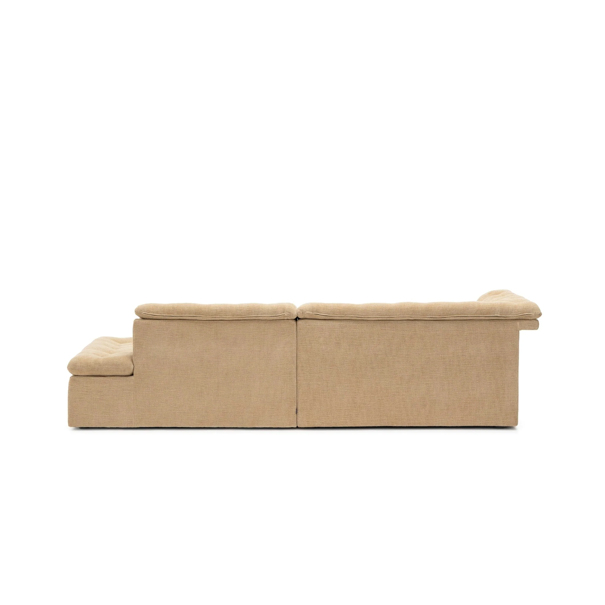 Furrow Open End Sofa - Sherpa Toffee - Image 4