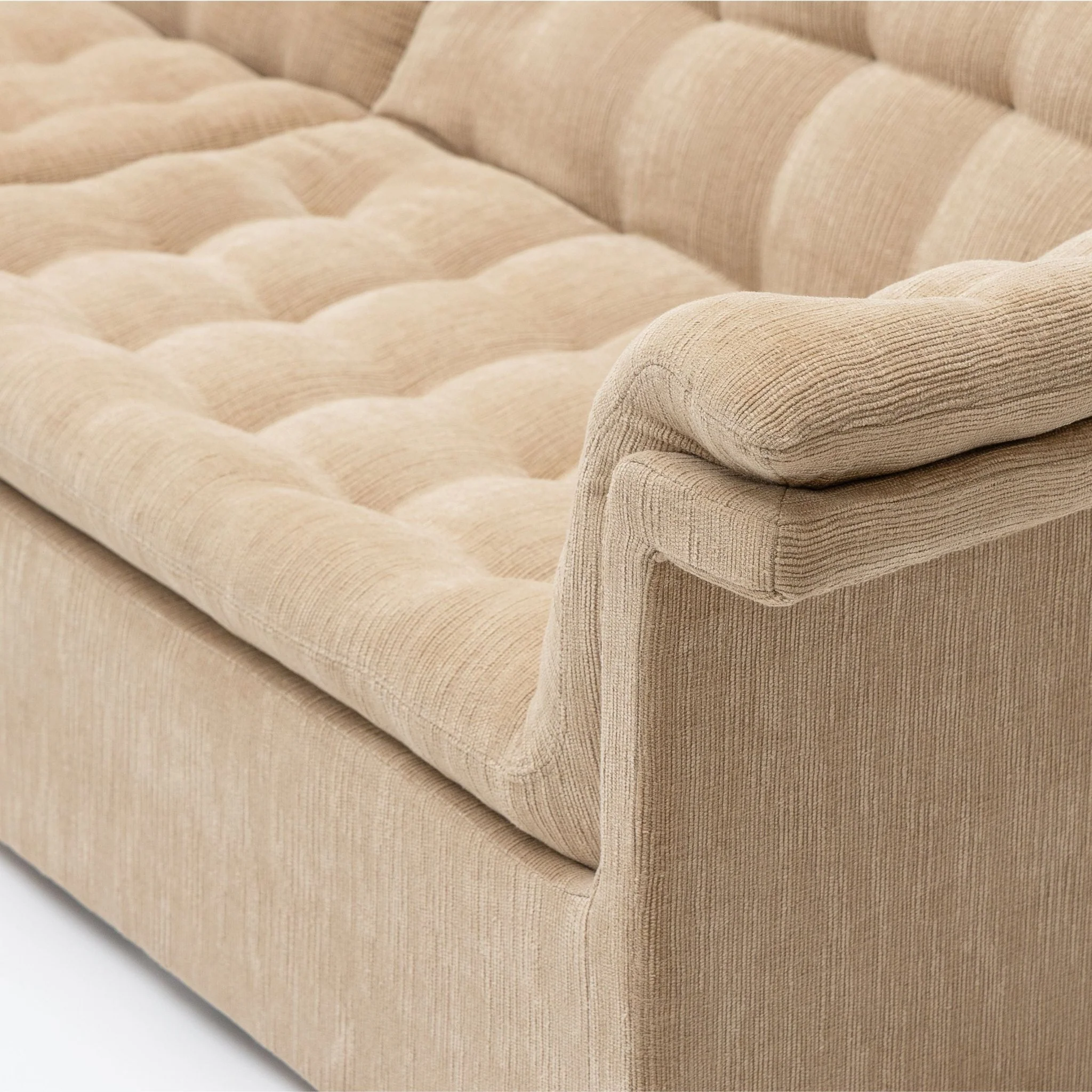 Furrow Sofa - Sherpa Toffee - Image 7